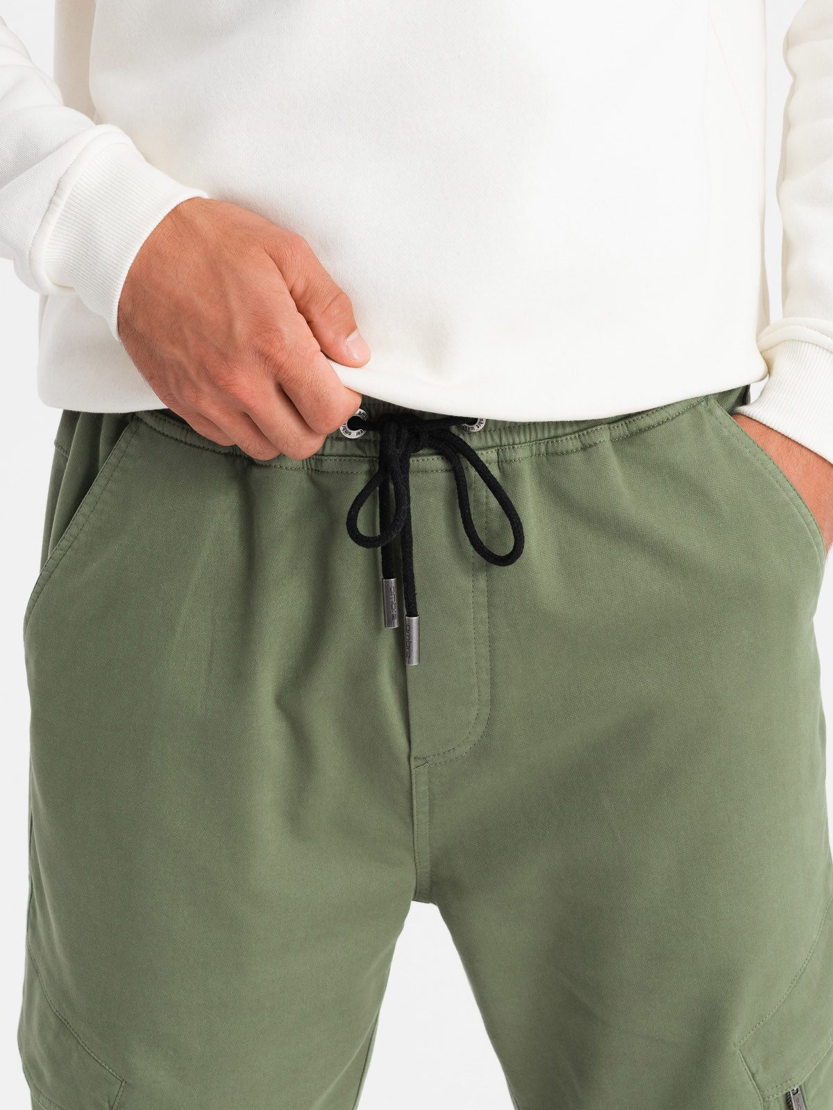 OMBRE Cargohose Jogginghose für Herren mit Cargotaschen