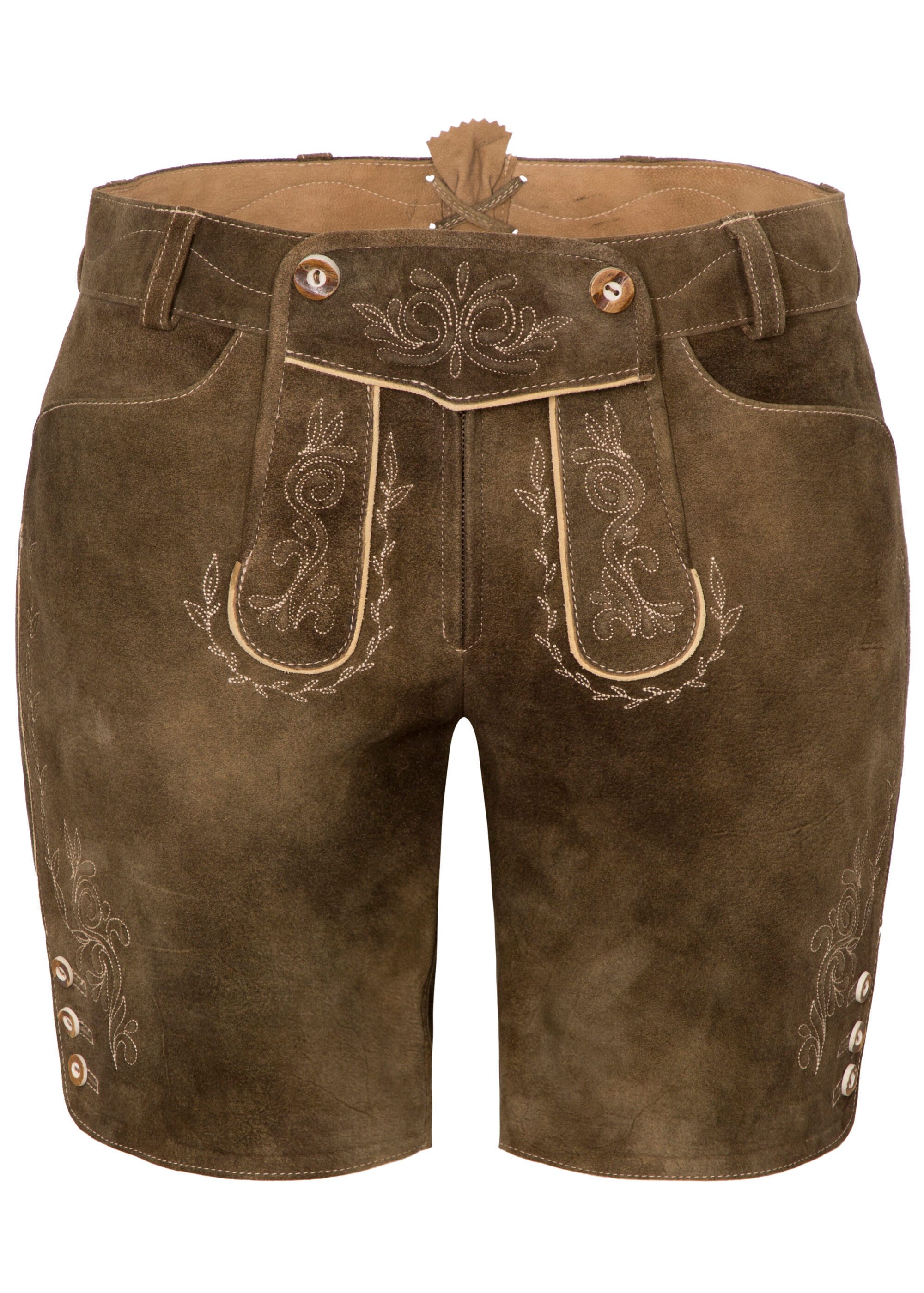 Spieth & Wensky Shorts Bonita mit süßer Stickerei günstig online kaufen