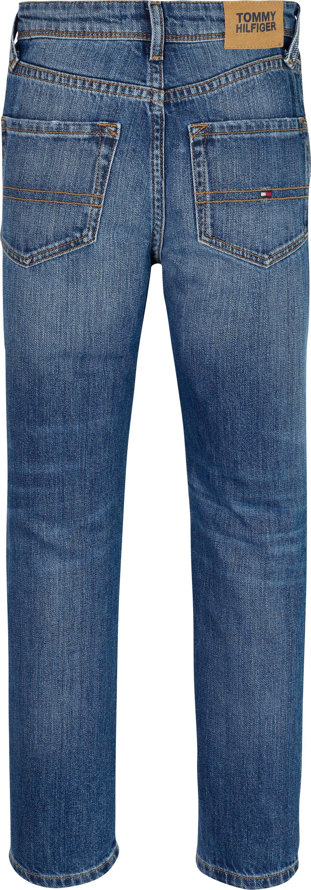 Tommy Hilfiger Slim-fit-Jeans FOAM Tommy DYE Markenlabel SCANTON Y mit Hilfiger