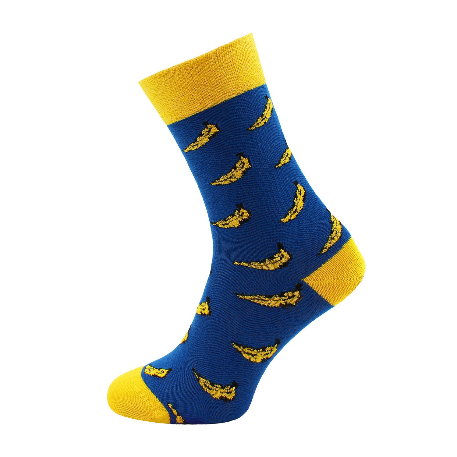 Chili Lifestyle Freizeitsocken BANANA Lustige Socken mit Spruch Banderole a günstig online kaufen