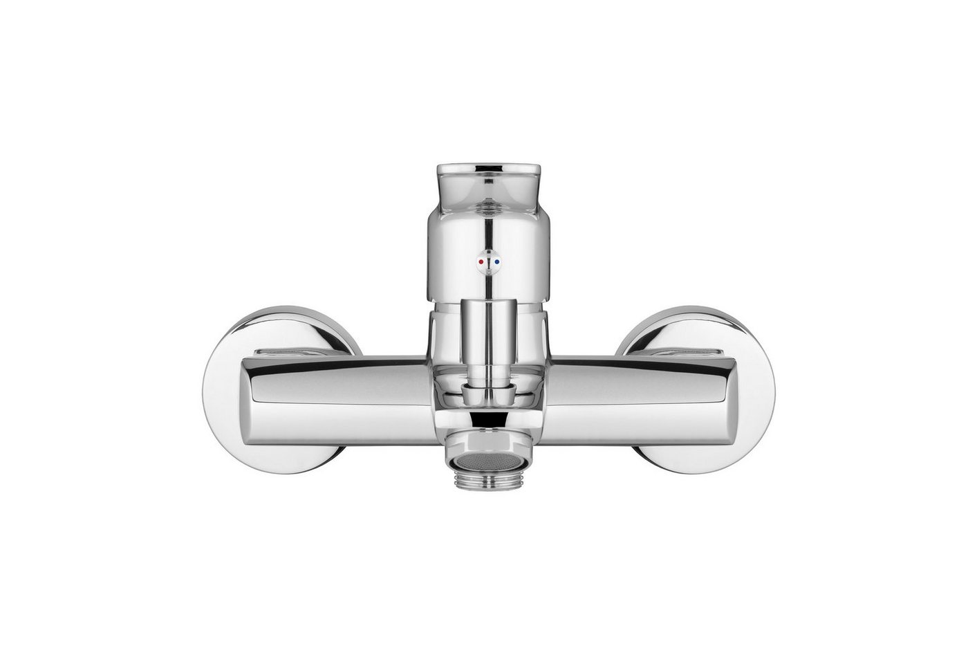 Thumbnail - KOLMAN Wannenarmatur MALTA Badewannenarmatur Wasserhahn für Badezimmer in Silber