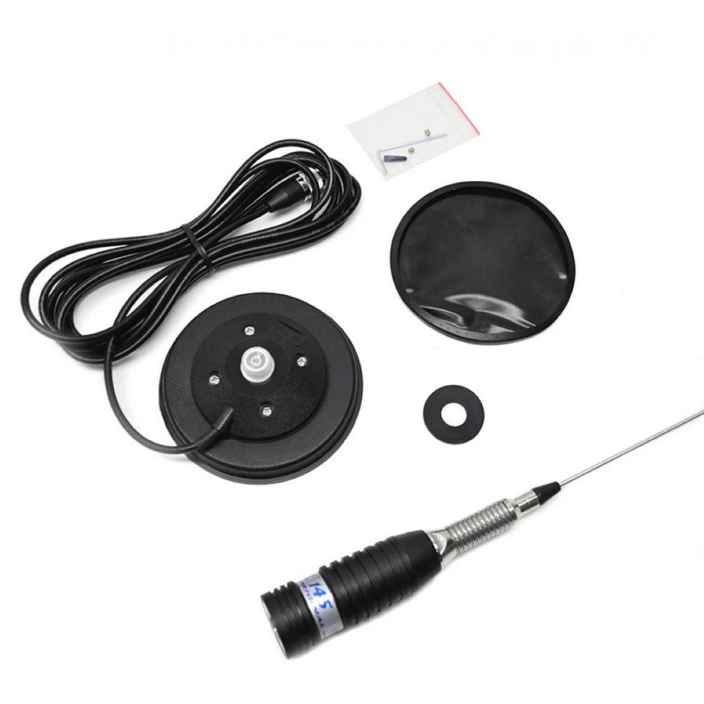 Albrecht ML 145 5/8 Lambda - Magnetfußantenne - schwarz Autoradio-Scheibenantenne