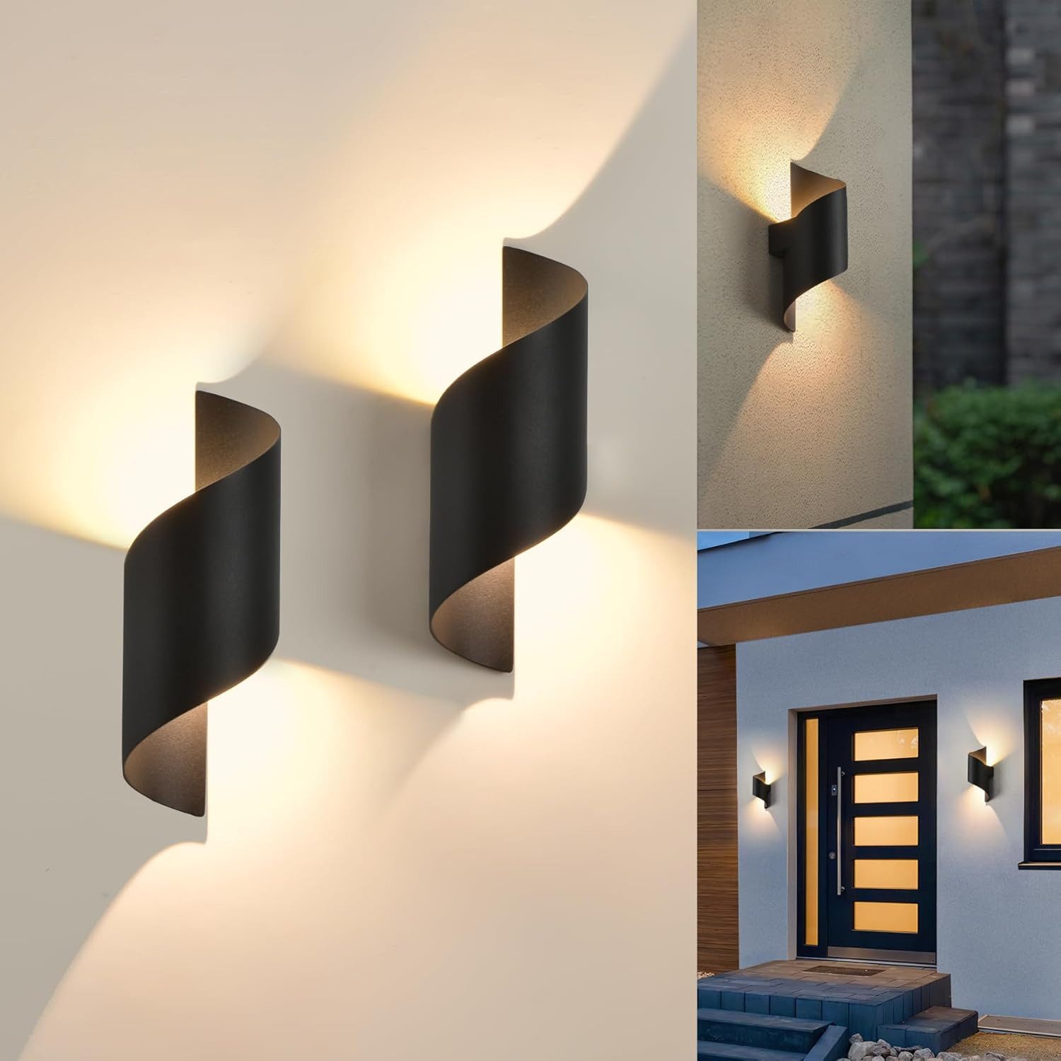 BlingBin LED Außen-Wandleuchte 6W LED Wandlampe, günstig online kaufen