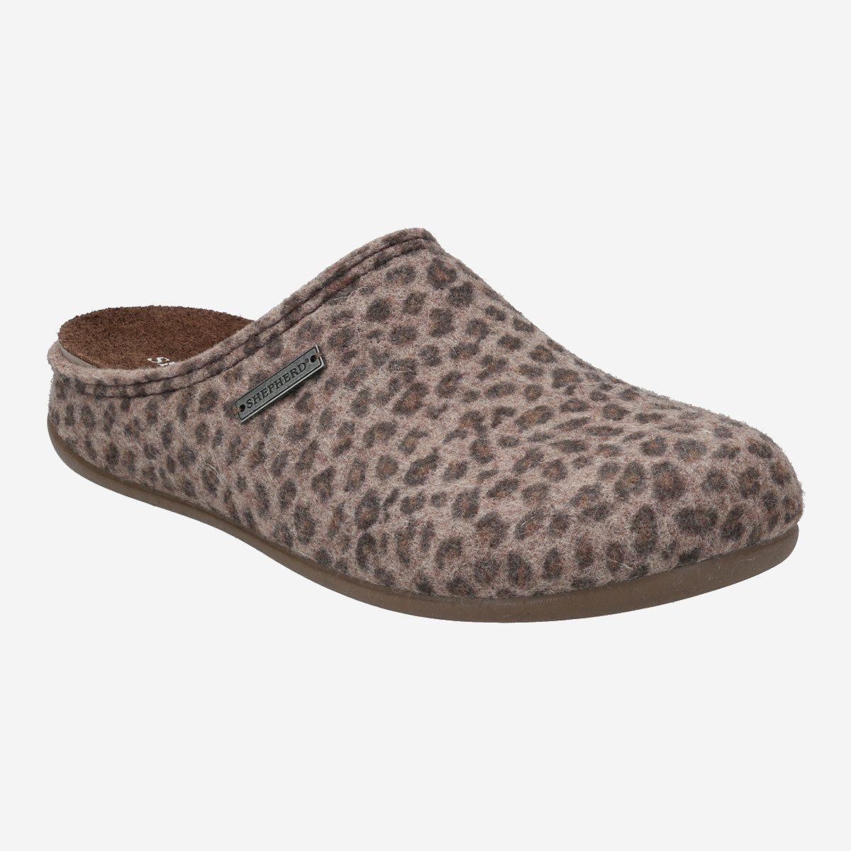 Shepherd Shepherd 0883043 CILLA, Hausschuhe, Beige kombiniert, Damen Hausschuh
