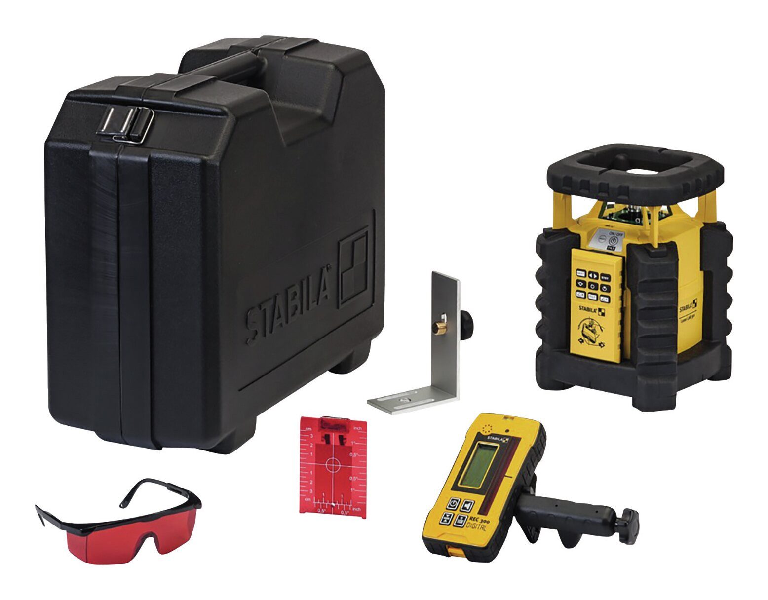 Stabila Punkt- und Linienlaser, Rotationslaser LAR 350 7-teilig