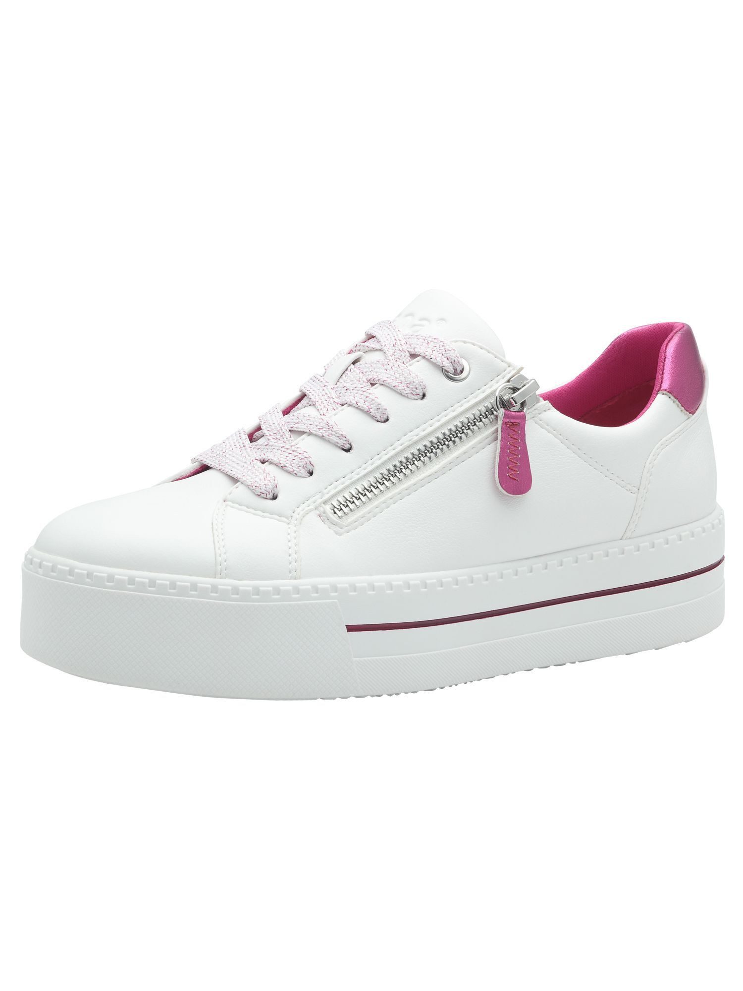 Jana Vegan, Mehrweite mit Schnürsenkel kein Absatz Sneaker Vegan