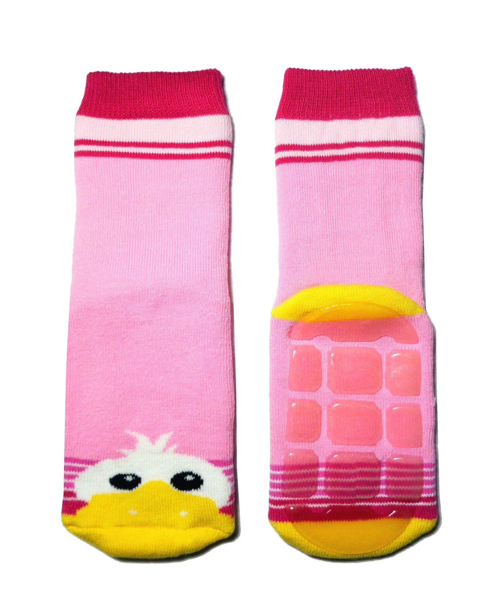 WERI SPEZIALS Strumpfhersteller GmbH ABS-Socken Kinder ABS-Socken für Mädchen und Jungs >>Kleine Ente<< aus Baumwolle mit Frottee