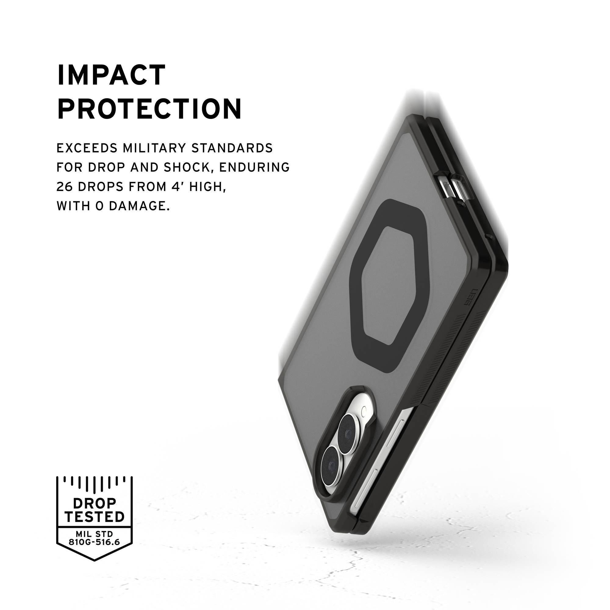Urban Armor Gear Smartphone-Hülle Mouve - Samsung Galaxy Z Fold 8 Hülle, (Sturz- und stoßfest nach US-Militärstandard)