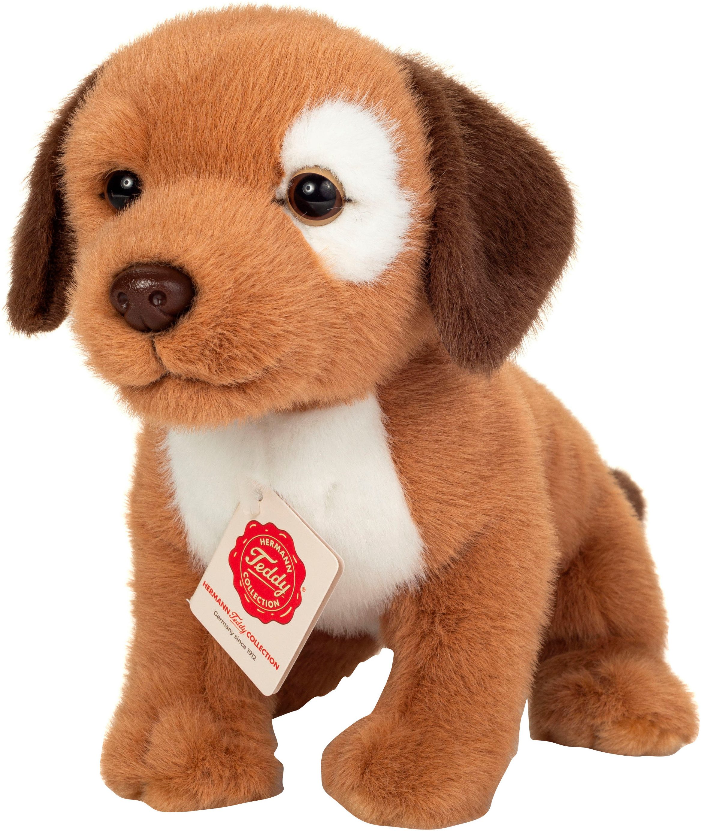 Teddy Hermann® Kuscheltier Hundewelpe Milow 25 cm