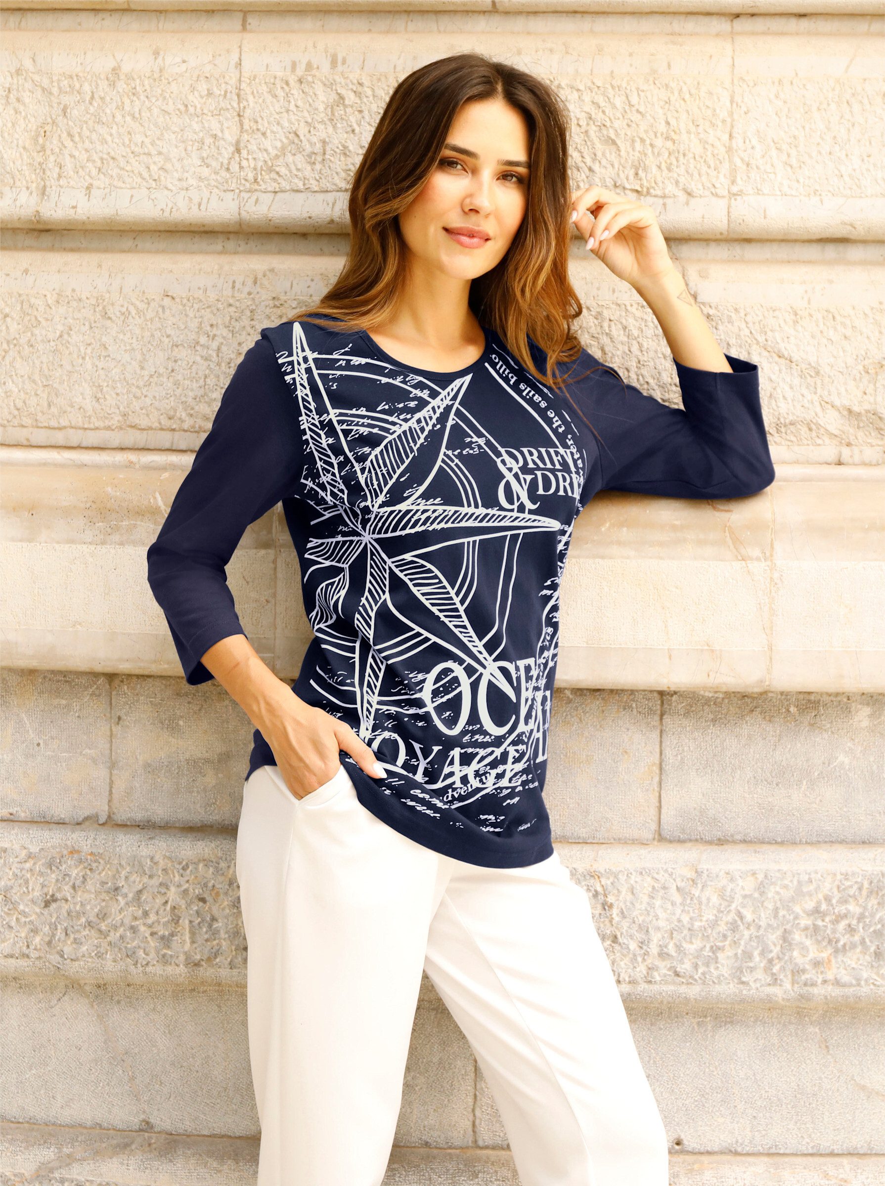 Sieh an! T-Shirt 3/4-Arm-Shirt 3/4-Arm