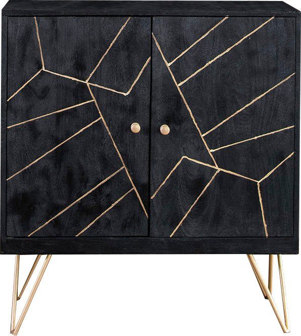 Gutmann Factory Kommode Scan, mit modernen Haarnadel Beinen