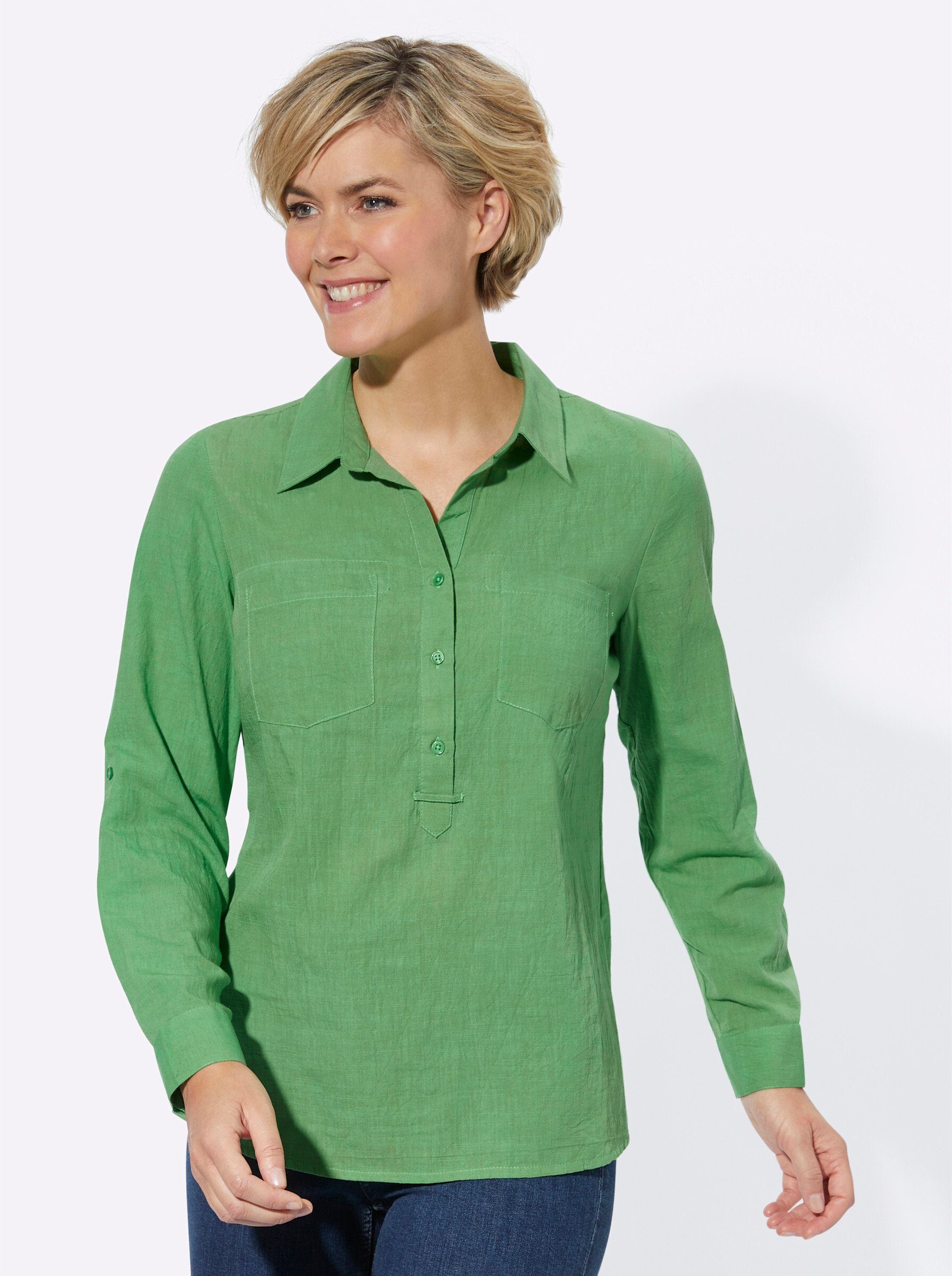 Klassische Bluse Bluse