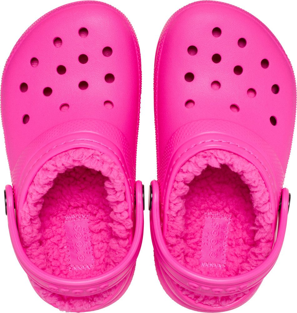 Crocs Kids Classic Lined Clog Clog Hausschuh, Pantoffel, Schlappen mit Warmfutter
