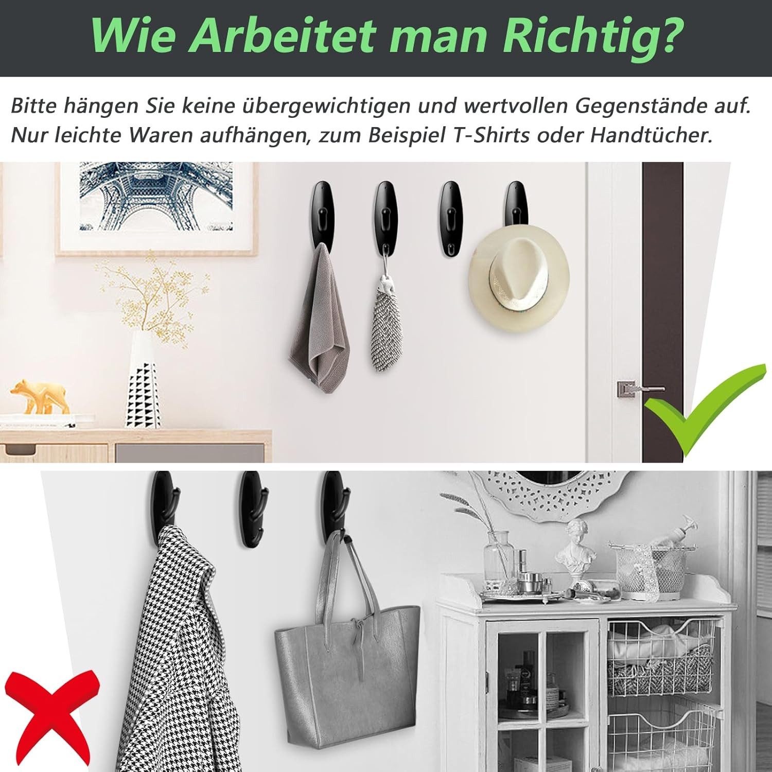 SpionProfi Überwachungskamera 32GB Kleiderhaken Mini Kamera Video Ton Bild Aufnahme Haus Zimmer (Innenbereich, 1-tlg., Versteckte Kamera Mini Spycam Spion Cam im Kleiderhaken)