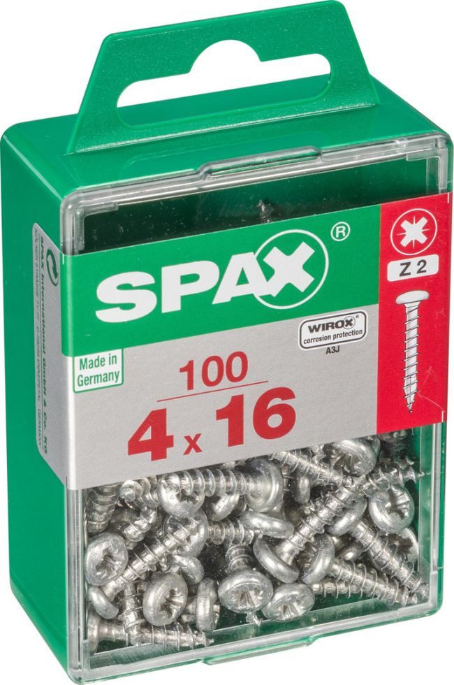 SPAX Holzbauschraube Spax Universalschrauben 4.0 x 16 mm TX 20 Rundkopf