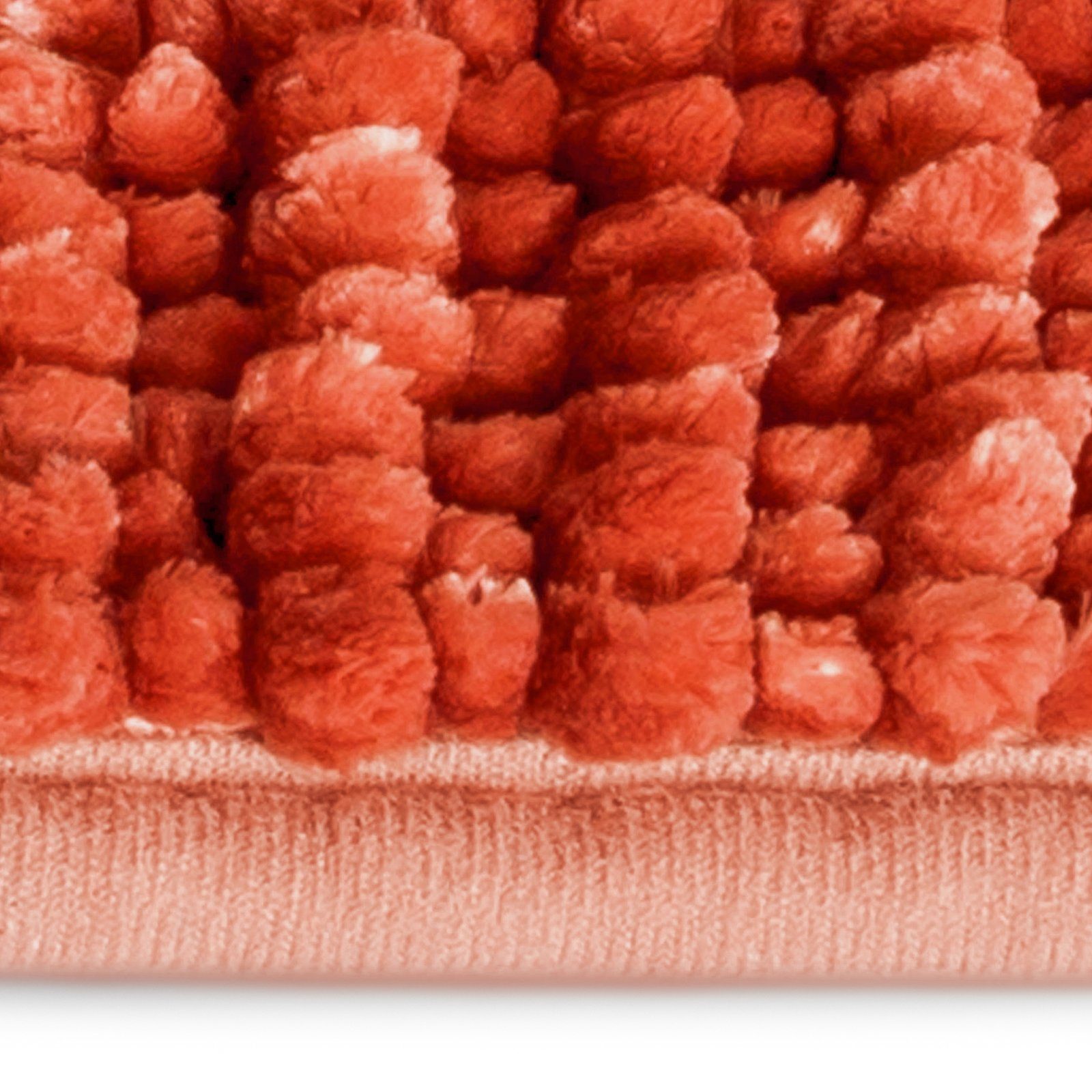 casa pura Badematte Chenille Badematte Coral Deluxe, Schimmernde Farben, Hö günstig online kaufen