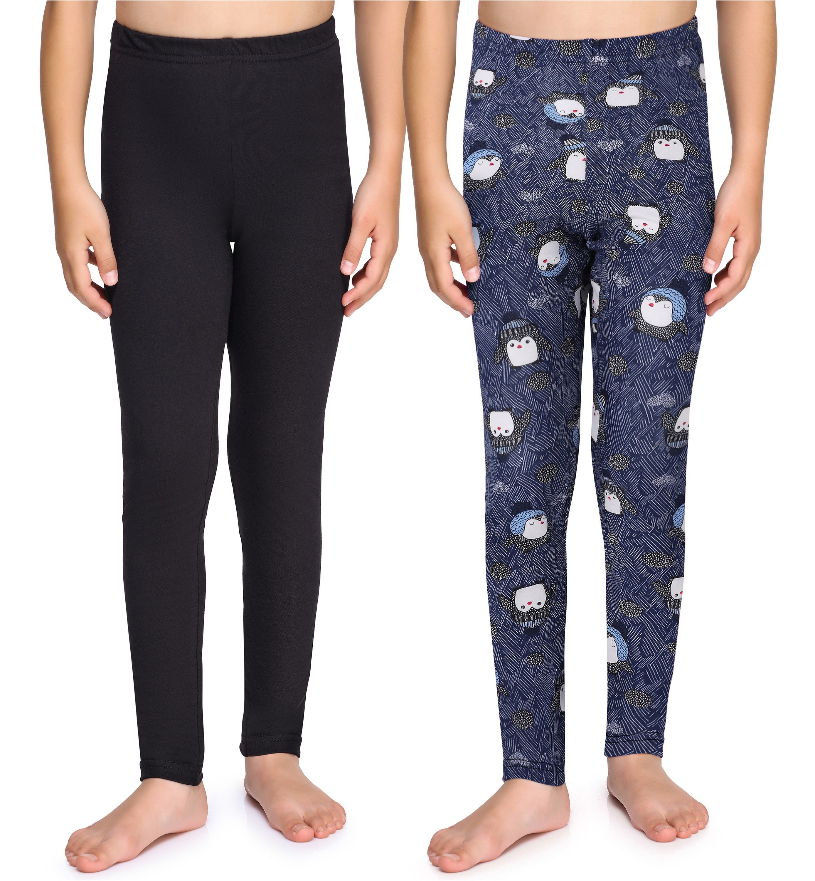 Leggings Mädchen Lange Leggings 2Pack MS10-337