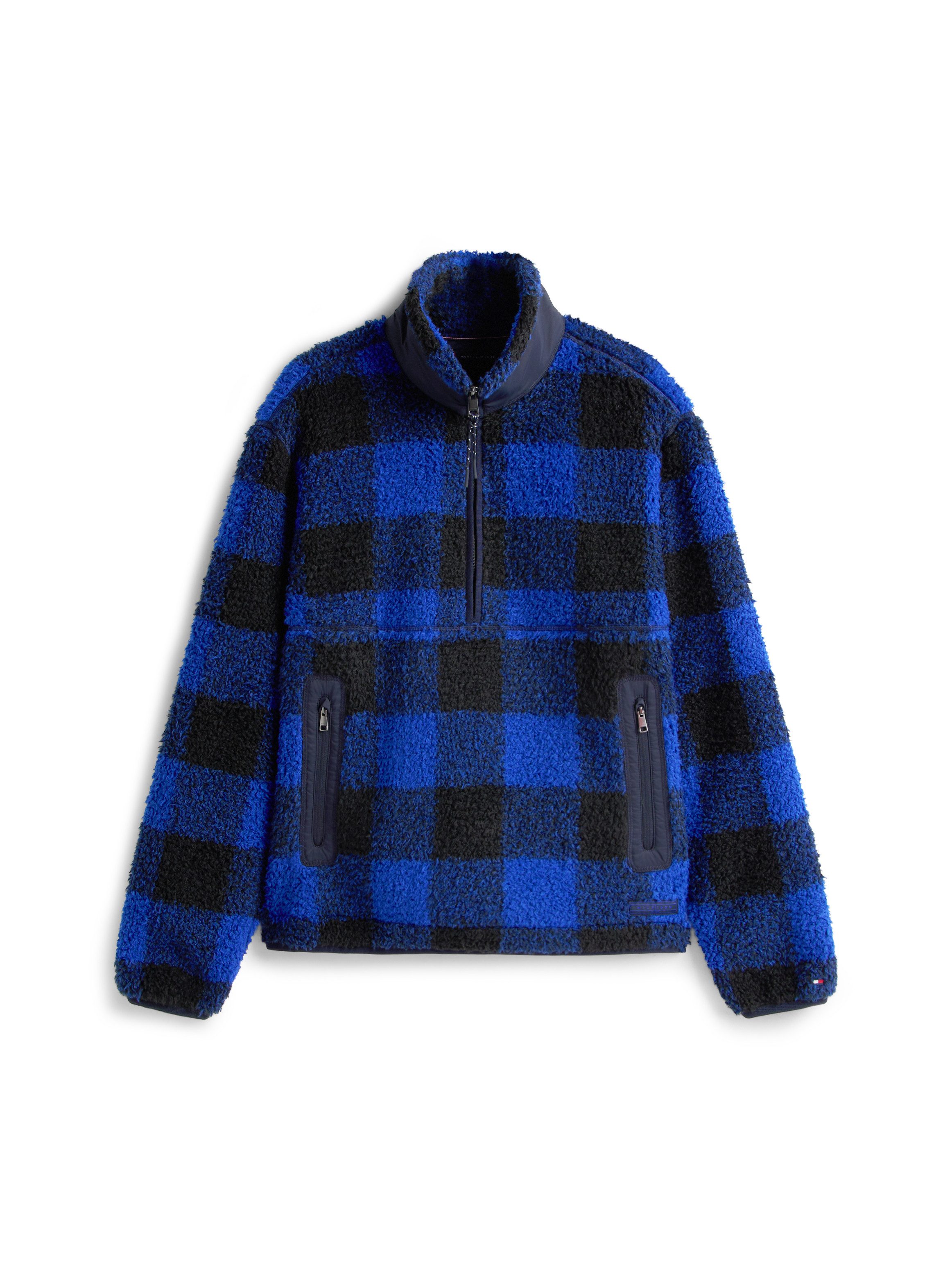 Fleecepullover TEDDY FLEECE CHECK PULL OVER