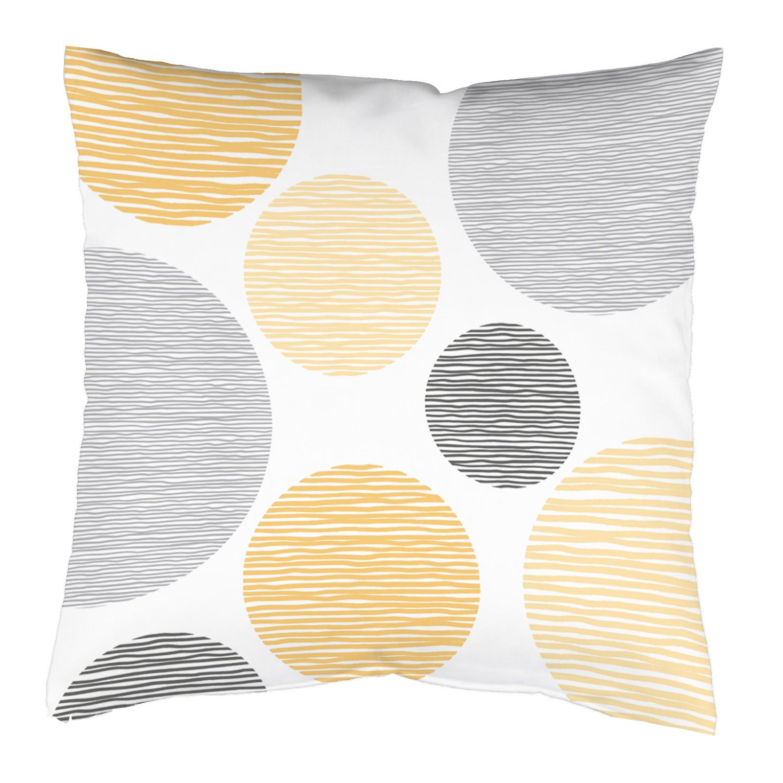 Home Basics Gardine Kissenhülle BORDEN samt, günstig online kaufen