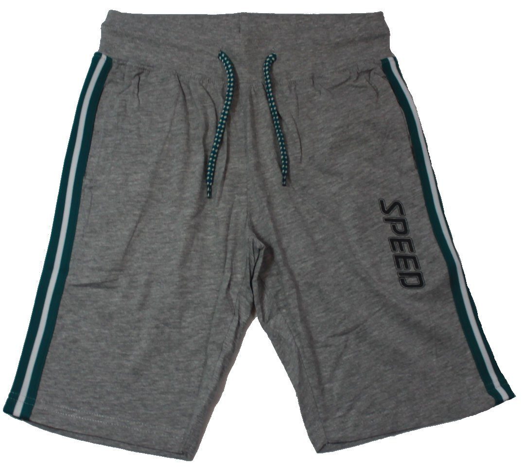 Sweatshorts Blue Seven Jungen Jersey Bermuda Shorts kurze Hose Sommershorts hellgr
