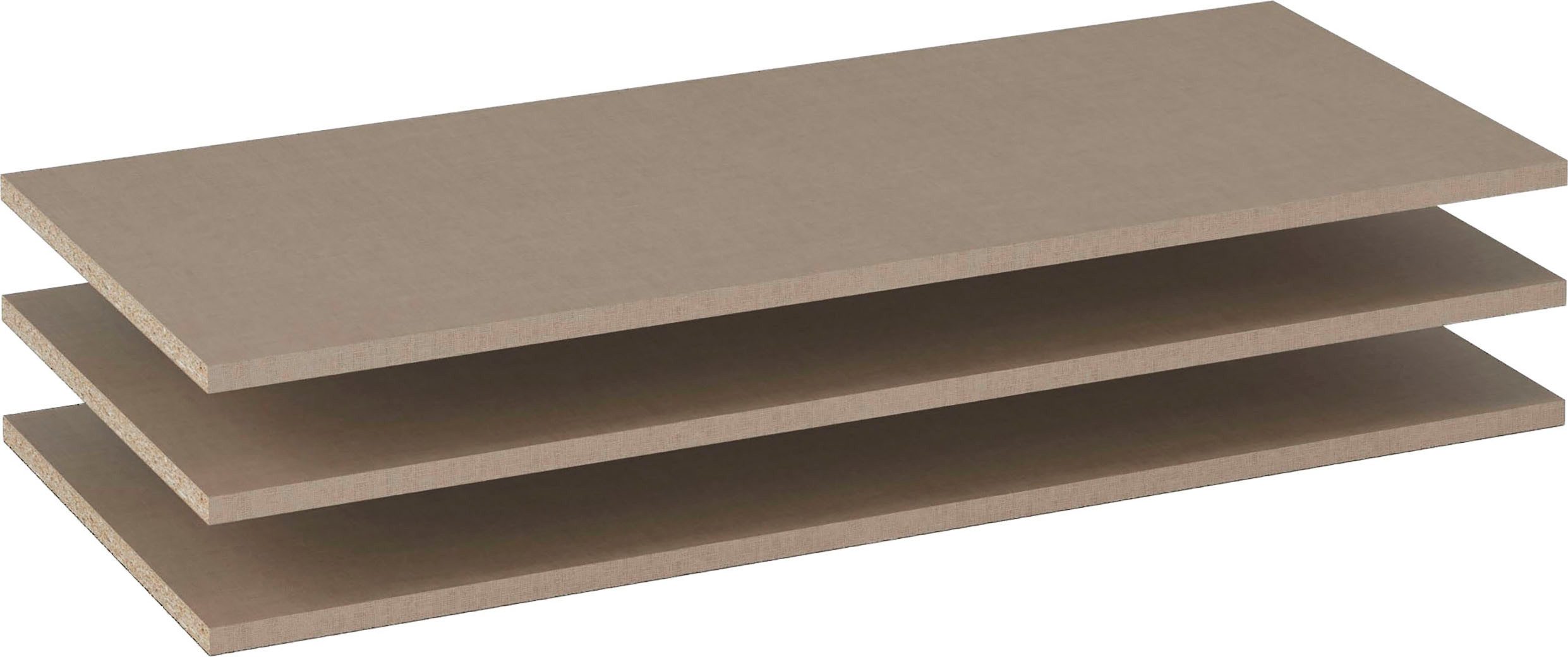 rauch Einlegeboden Zubehör für Schränke der Serie MINOSA Schranktiefe 41 bzw. 48 cm, 2er-Set Breite 88 cm, Tiefe 37 cm