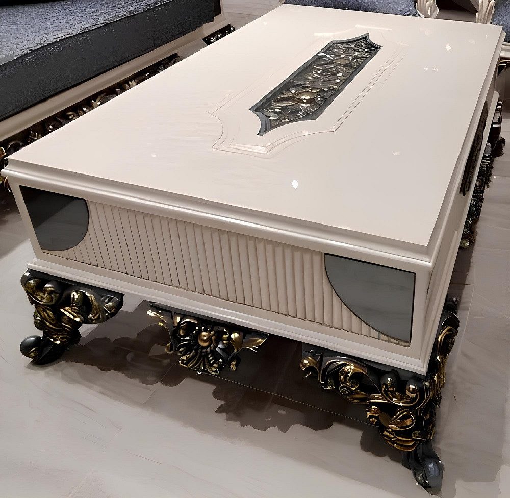 Xlmoebel Couchtisch Designer Sofatisch Einzigartiger Wohnzimmertisch Besonderer (1-St., 1x nur Couchtisch), Hergestellt in Europa