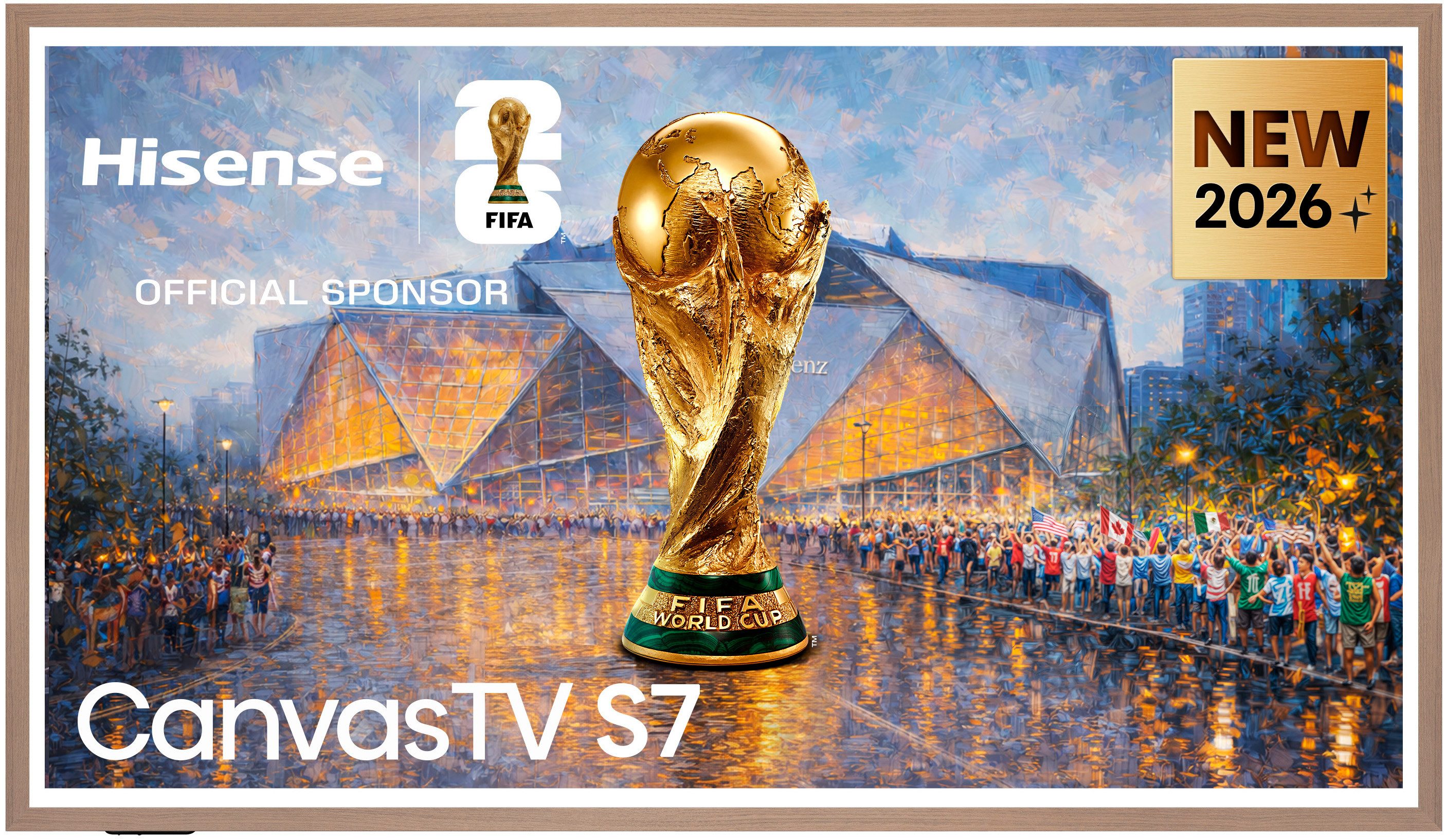 Hisense 55S7DS LED-Fernseher (139 cm/55 Zoll, 4K Ultra HD, Smart-TV)