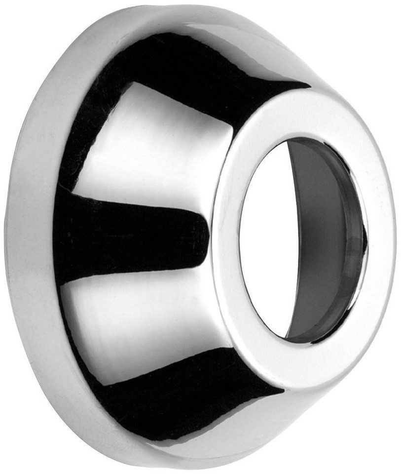Sapho Rosette Rosette 77/32mm, Höhe 32 mm, Chrom, Sapho-RS6632