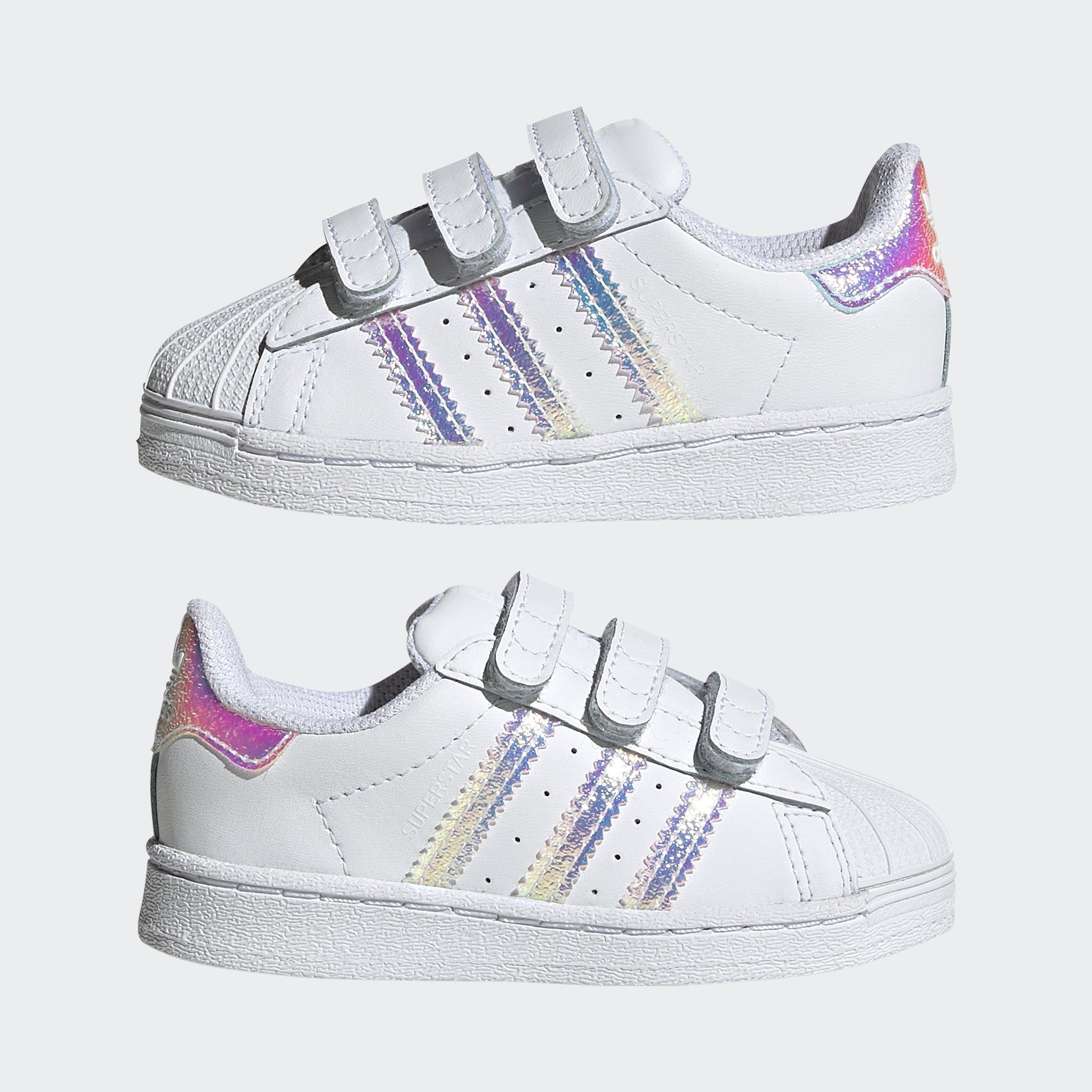 für SUPERSTAR Kinder adidas Klettverschluss mit Originals Sneaker