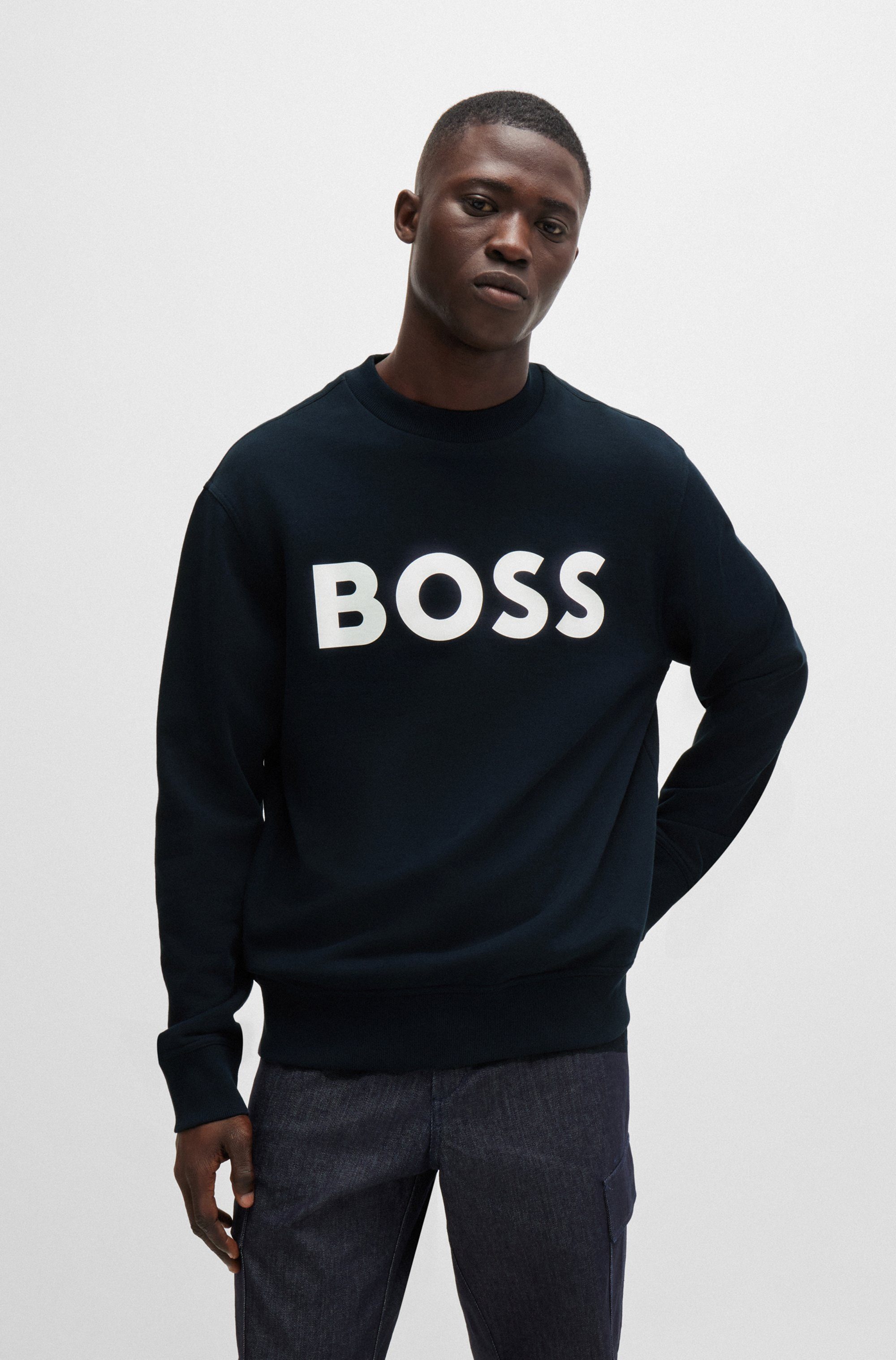 BOSS ORANGE Sweatshirt WeBasicCrew mit Rundhalsausschnitt