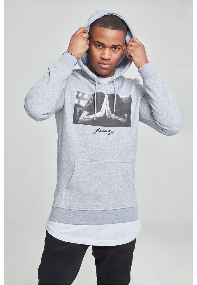 MisterTee Sweater Herren Pray Hoody (1-tlg)