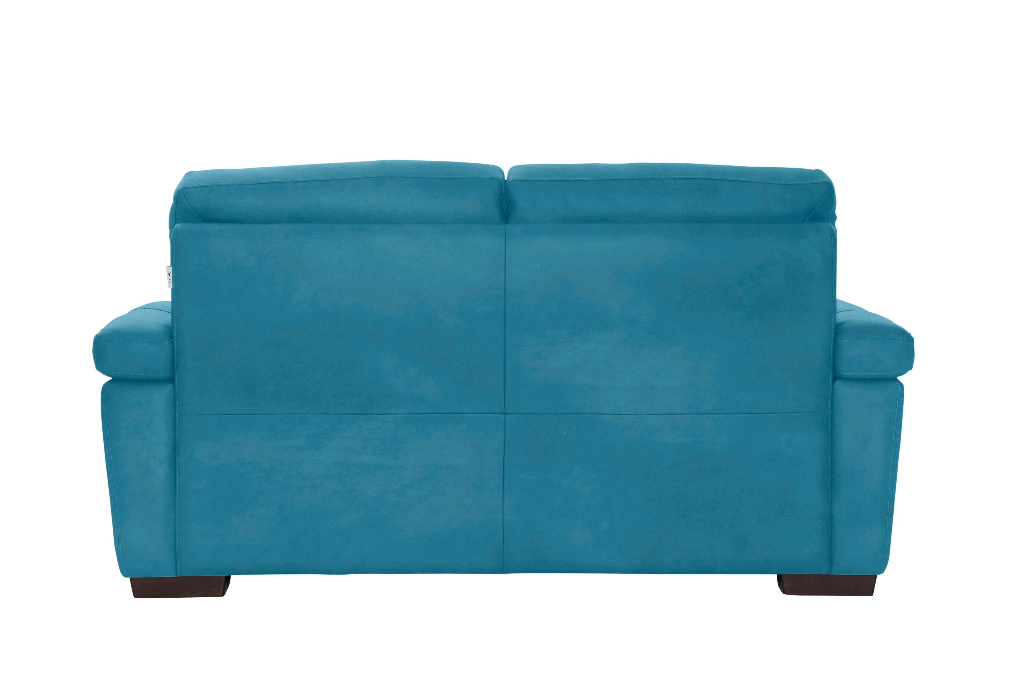 Gaia, Luxus-Microfaser turquoise mit Care Ginevra ITALIA CALIA Hydro 2-Sitzer