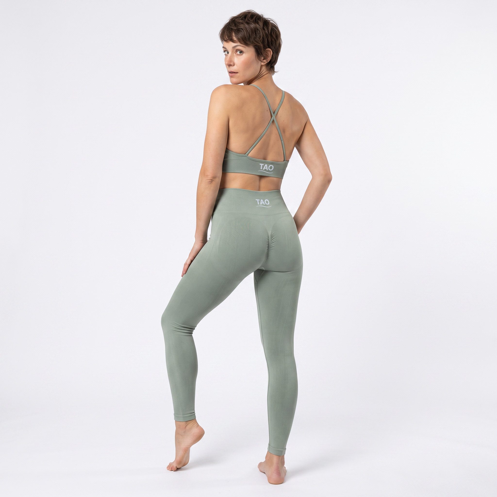 TAO Sport-Bustier SINGLESTRING Functional Bustier Optimal für Yoga, Pilates, Fitness und Freizeit