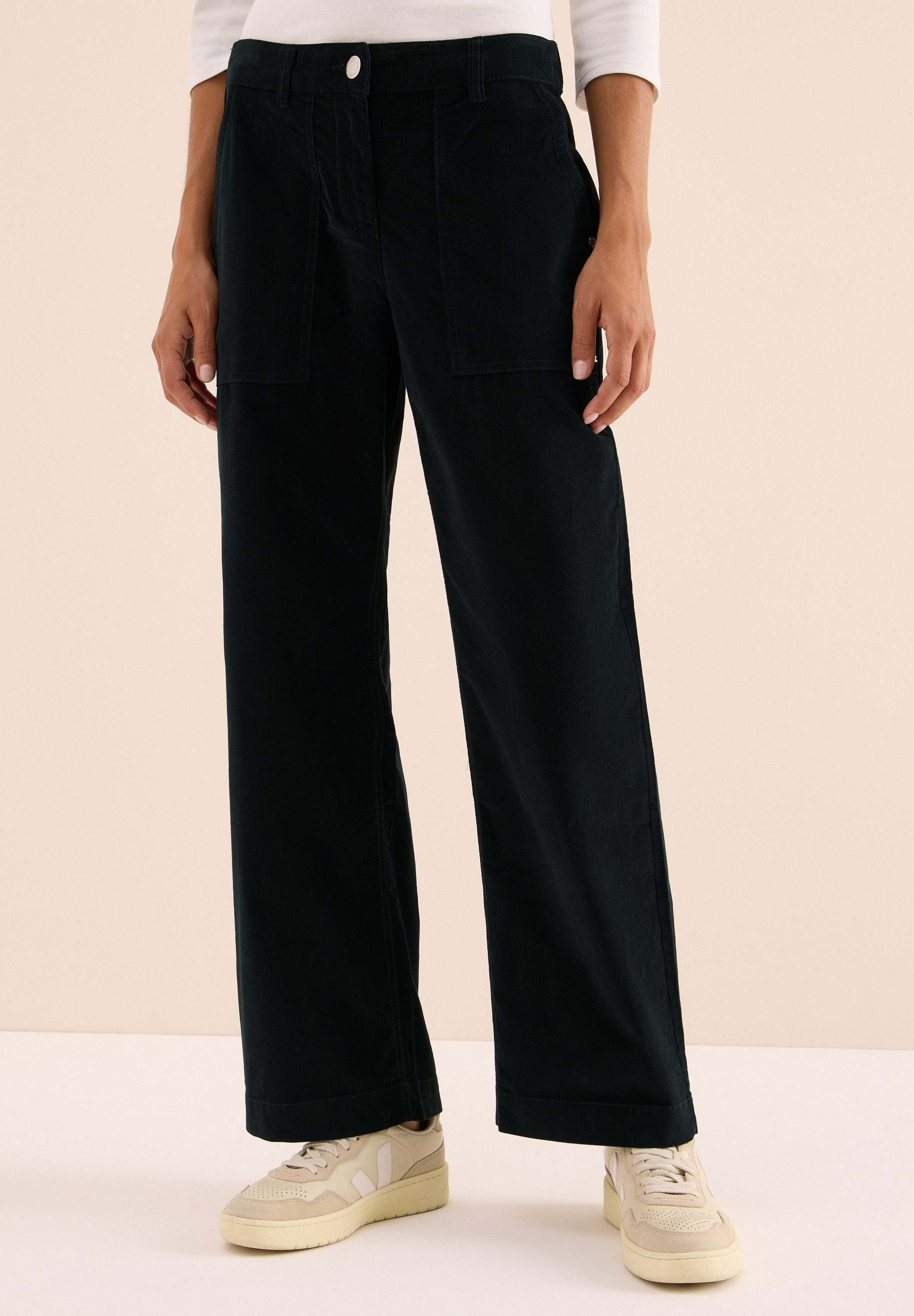 CECIL Cordhose High Waist