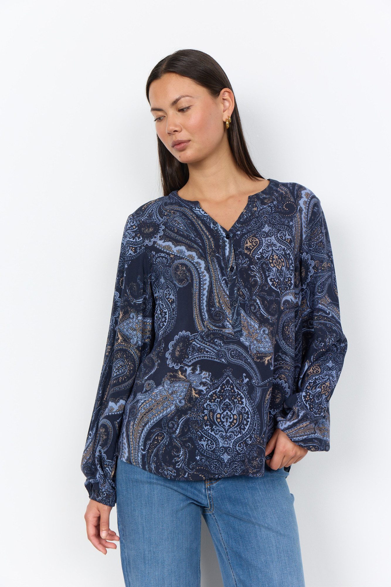 soyaconcept Druckbluse SC-HALNA 2 AOP Viskose