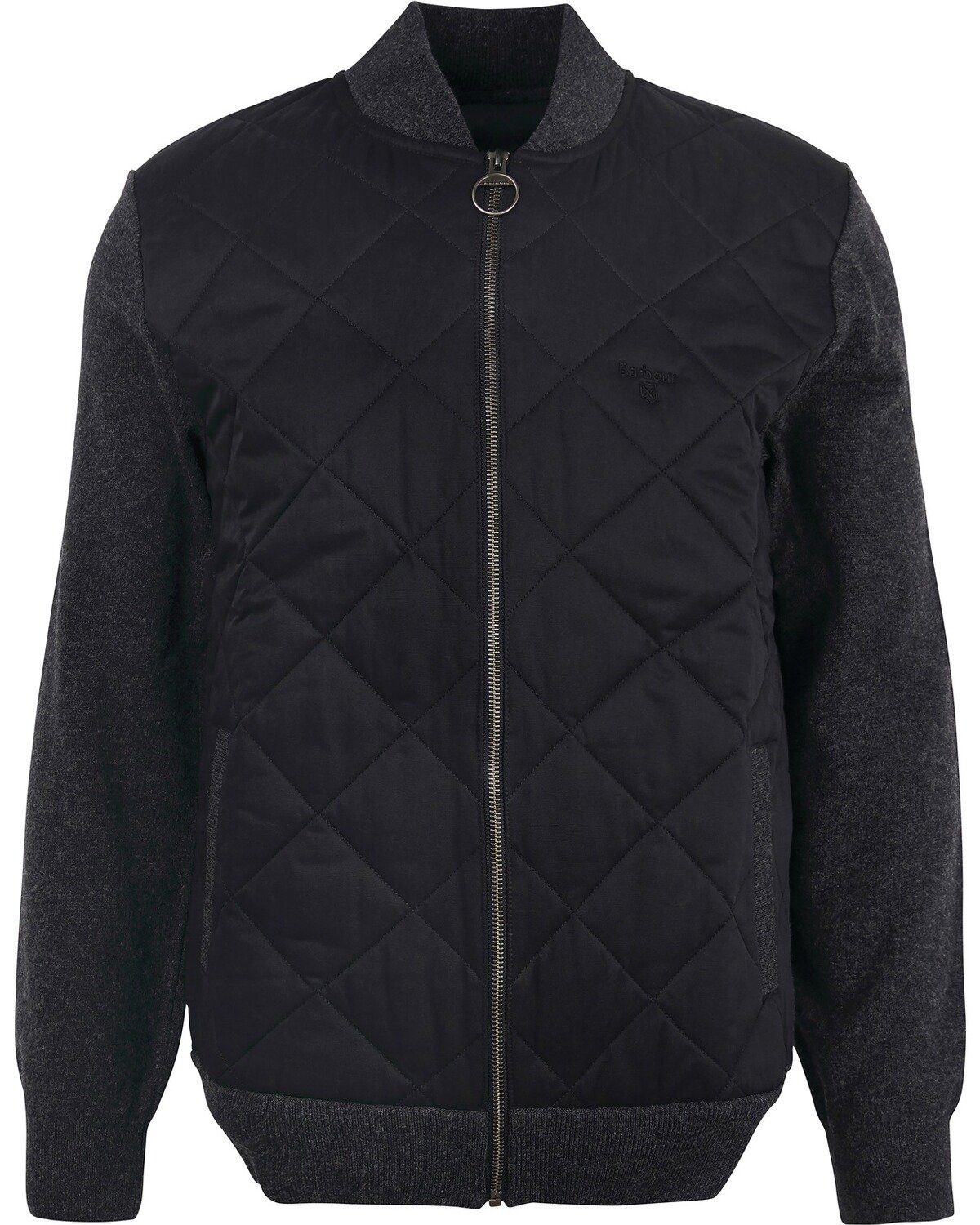 Barbour Cardigan Thru Stepp-Cardigan Box Essential Zip Quilt