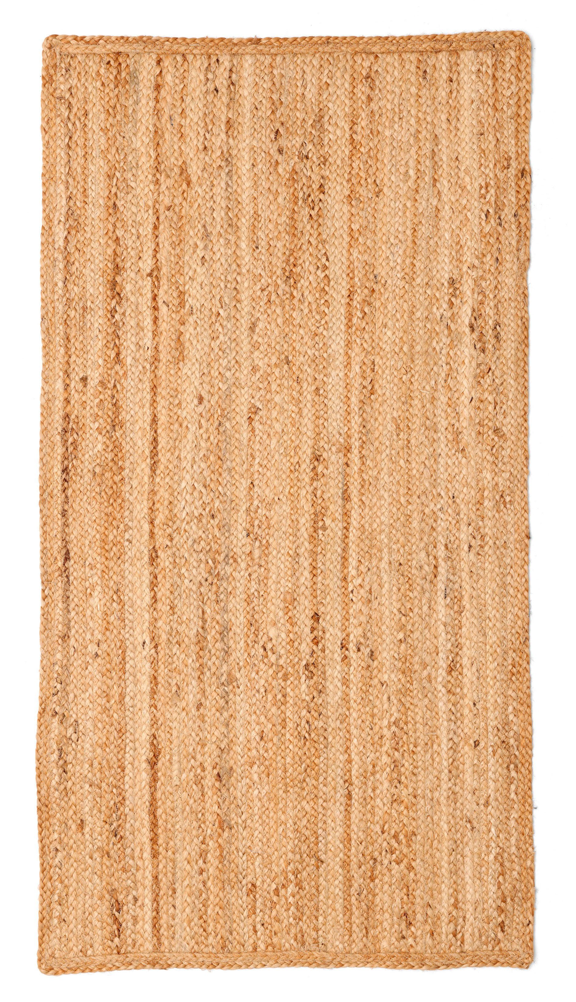 Myflair Möbel & Accessoires Läufer Lola, rechteckig, Höhe: 10 mm, Juteteppich, Wendeteppich, handgeflochten, 100% Naturfaser, Boho-Style