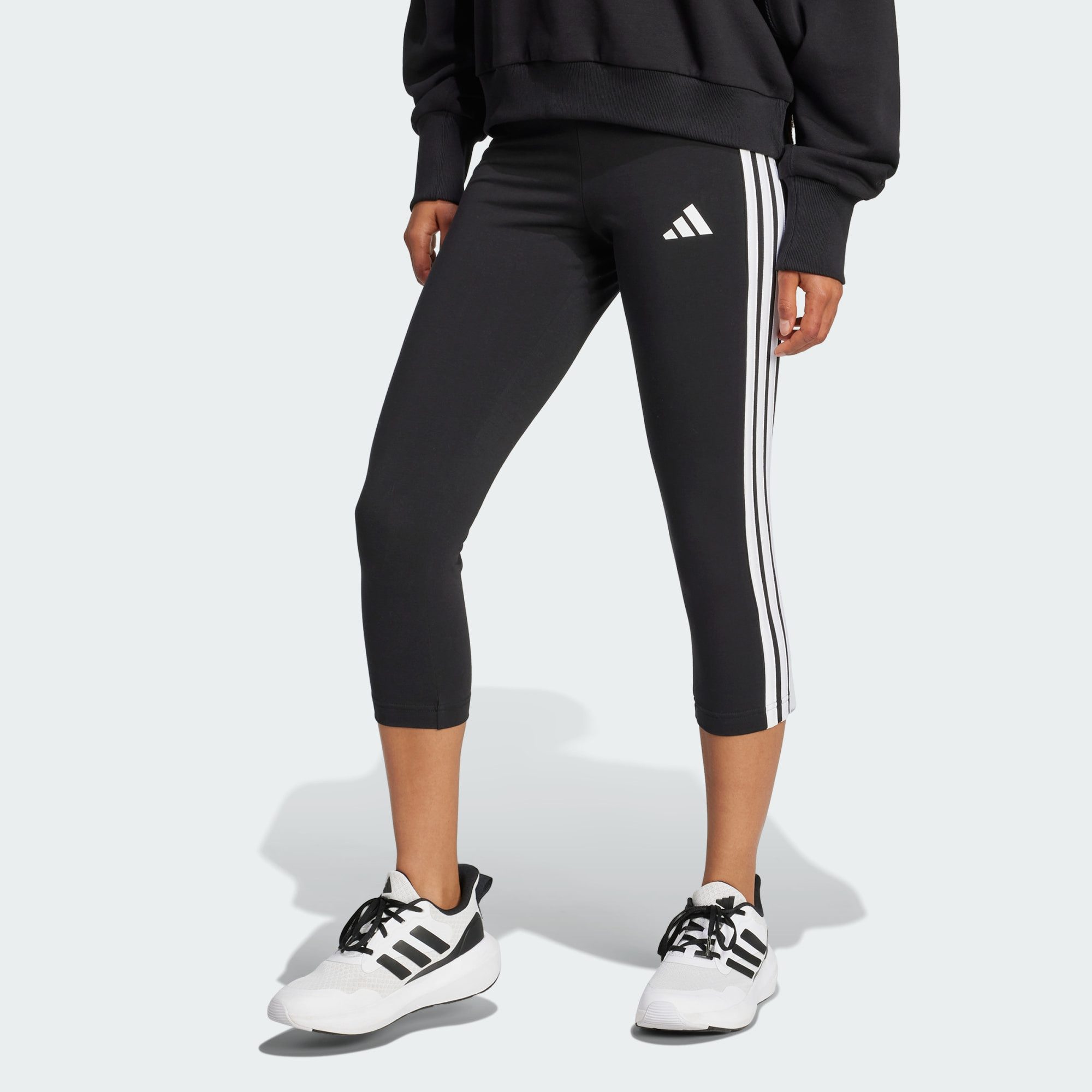 adidas Sportswear Леггинсы ESSENTIALS 3-STREIFEN 3/4-LEGGINGS