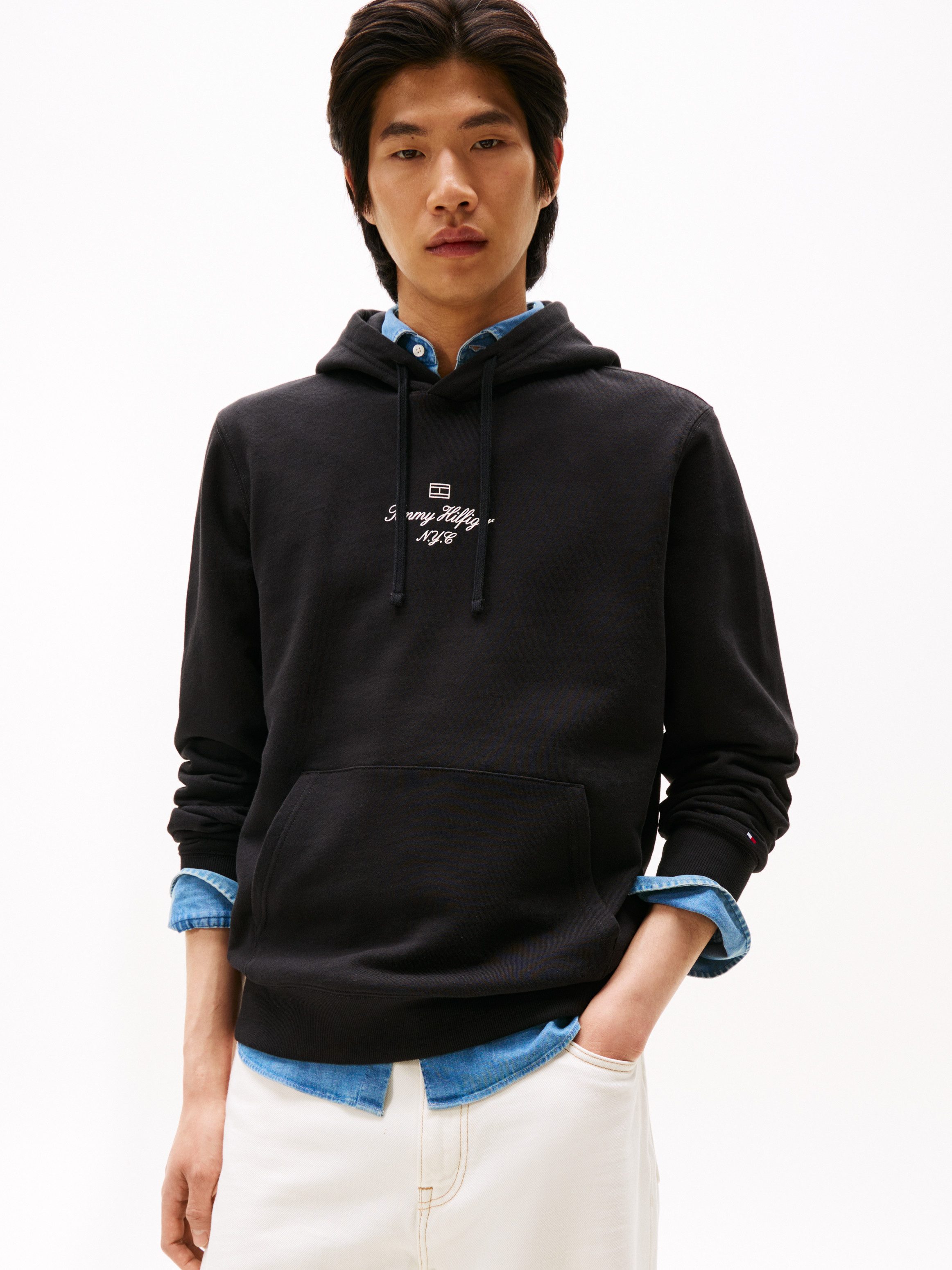 Tommy Hilfiger Hoodie OUTLINE FLAG SCRIPT günstig online kaufen