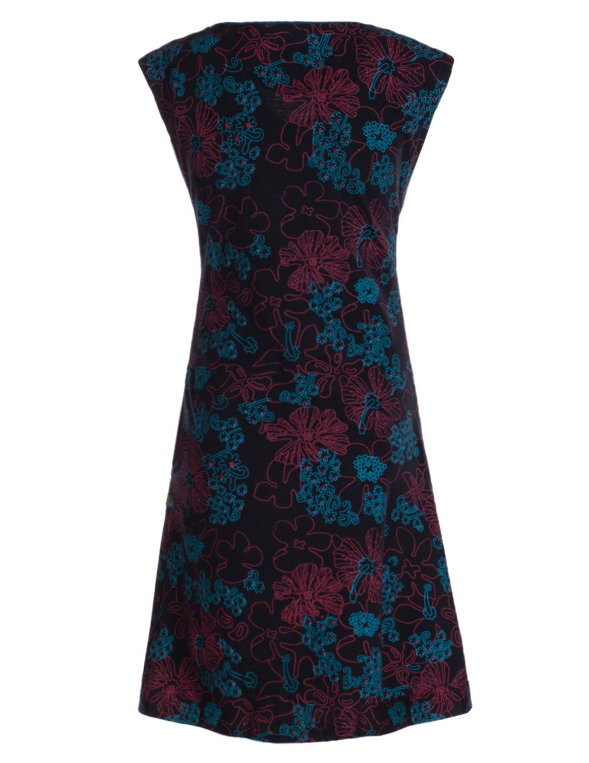 Vishes Tunikakleid Kurzarm Damen Sommer-Kleid Longshirt-Kleid Tunika-Kleid günstig online kaufen