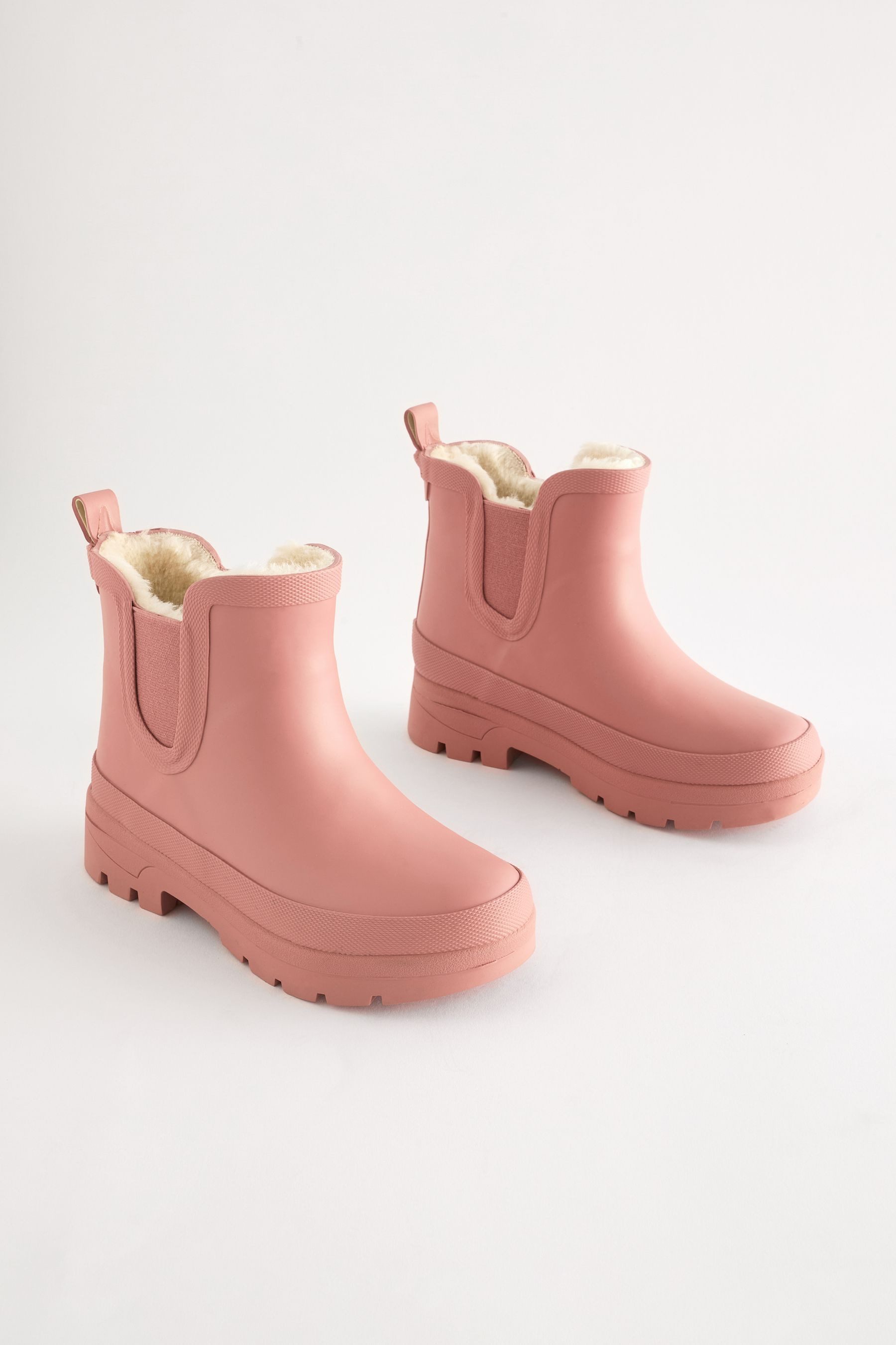 Next Warm gefütterte Chelsea-Gummistiefel Gummistiefel (1-tlg) günstig online kaufen