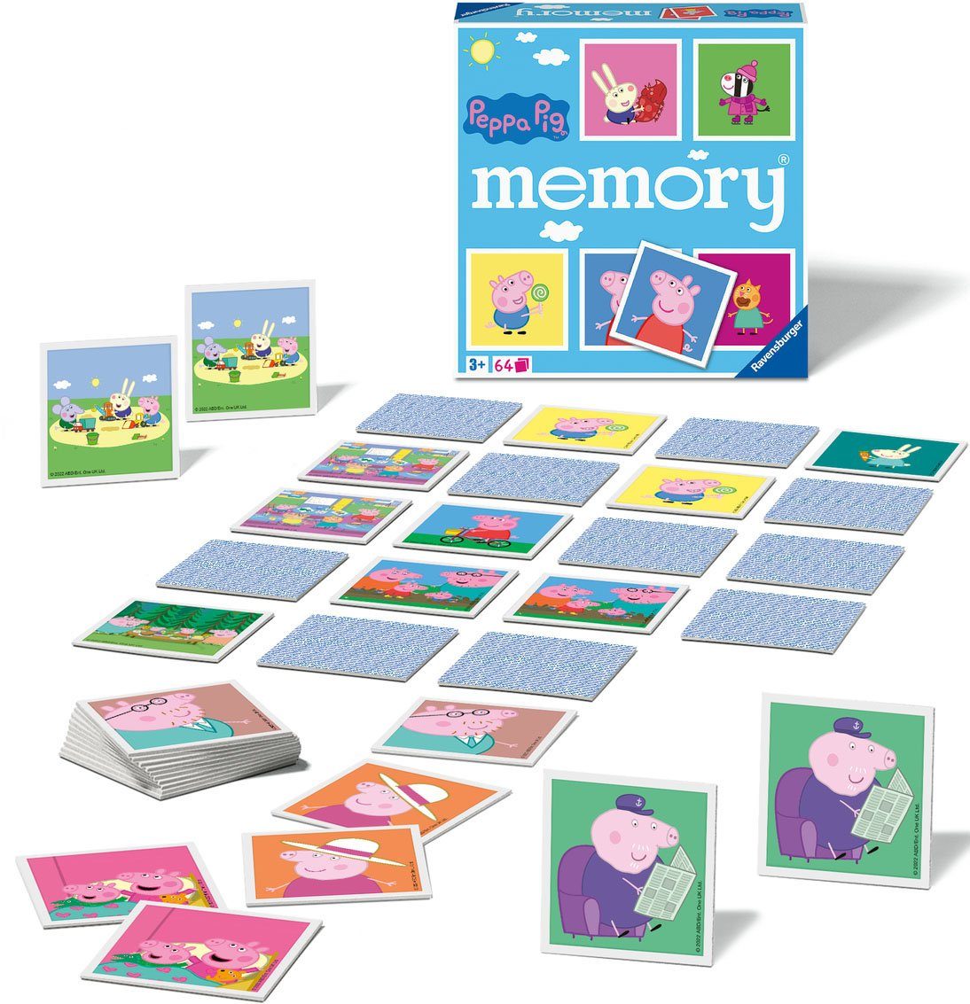 Ravensburger Spiel memory® Peppa Pig, Kinderspiel, Made in Europe