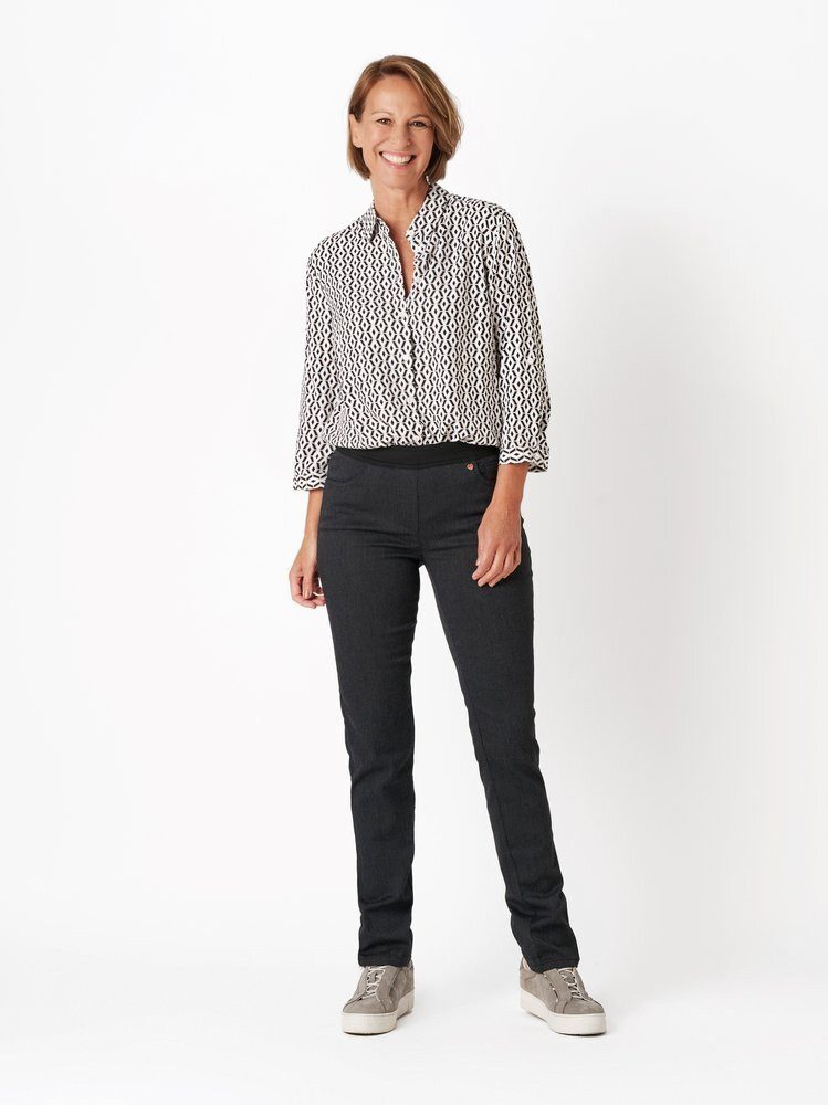 Relaxed by TONI Stretch-Hose My Darling mit Jerseybund
