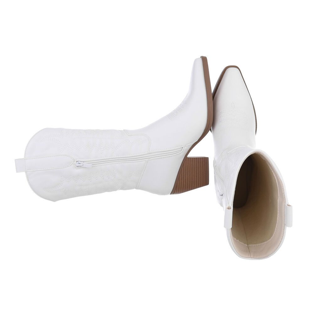 Ital-Design Damen Cowboyboots Western Westernstiefel (87379007) Blockabsatz günstig online kaufen