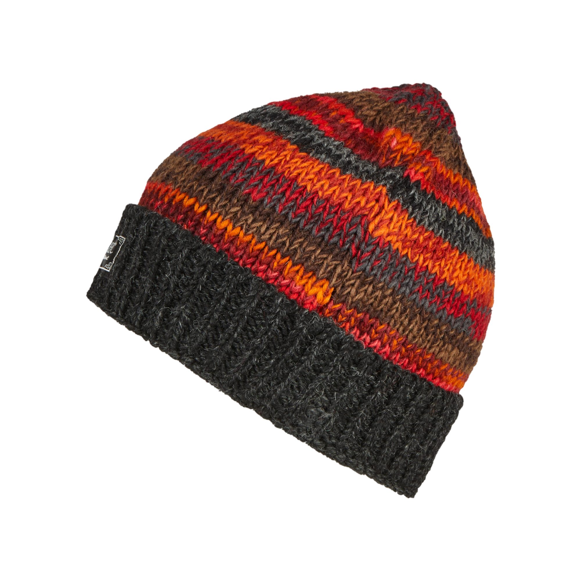 THC Natural Line Strickmütze THC Schafwoll Rollcap 815 (1 Stück, 1-St., 1 Stück) Innenfutter: Fleece