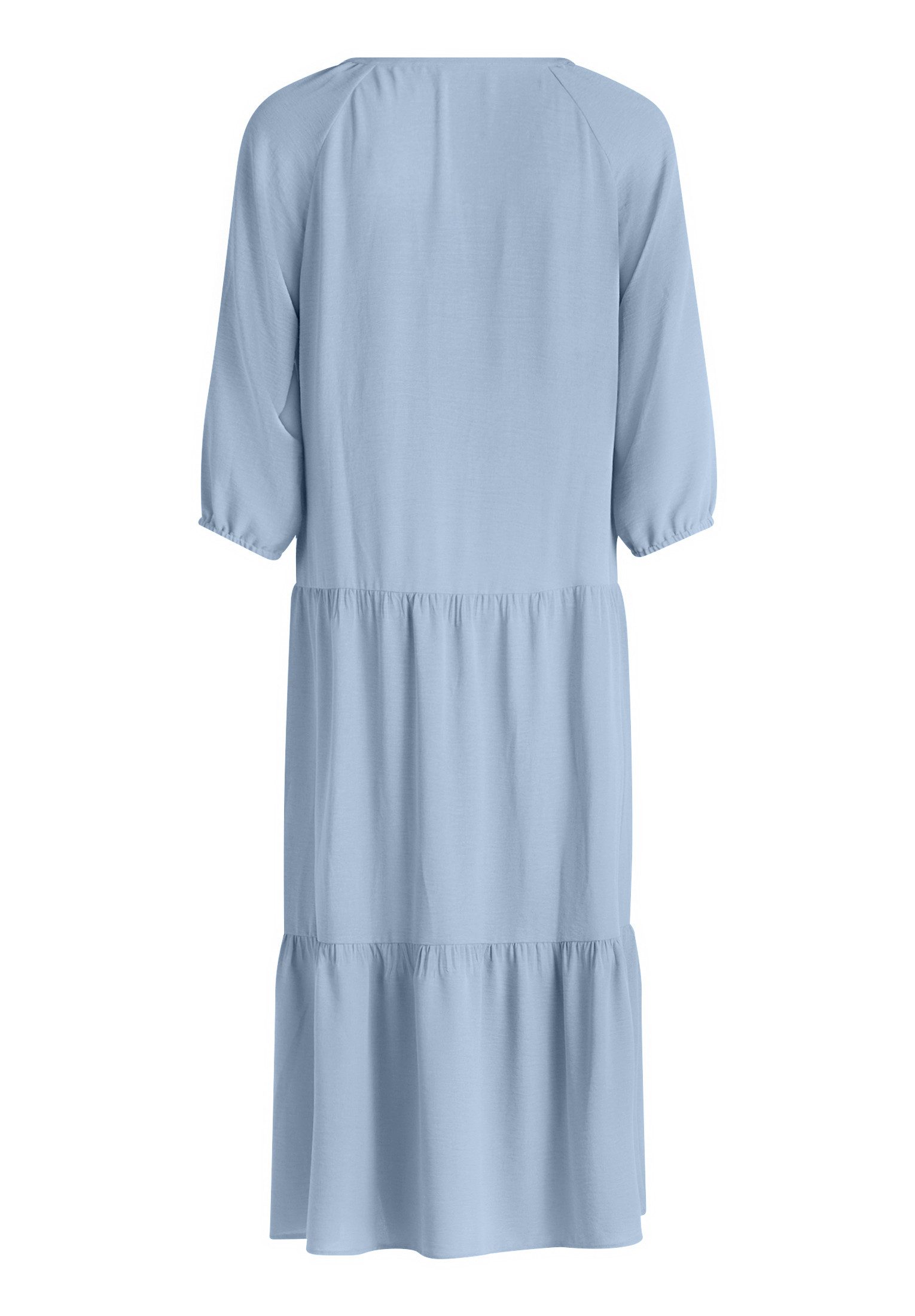 Cartoon Midikleid Damen mit 3/4 Arm