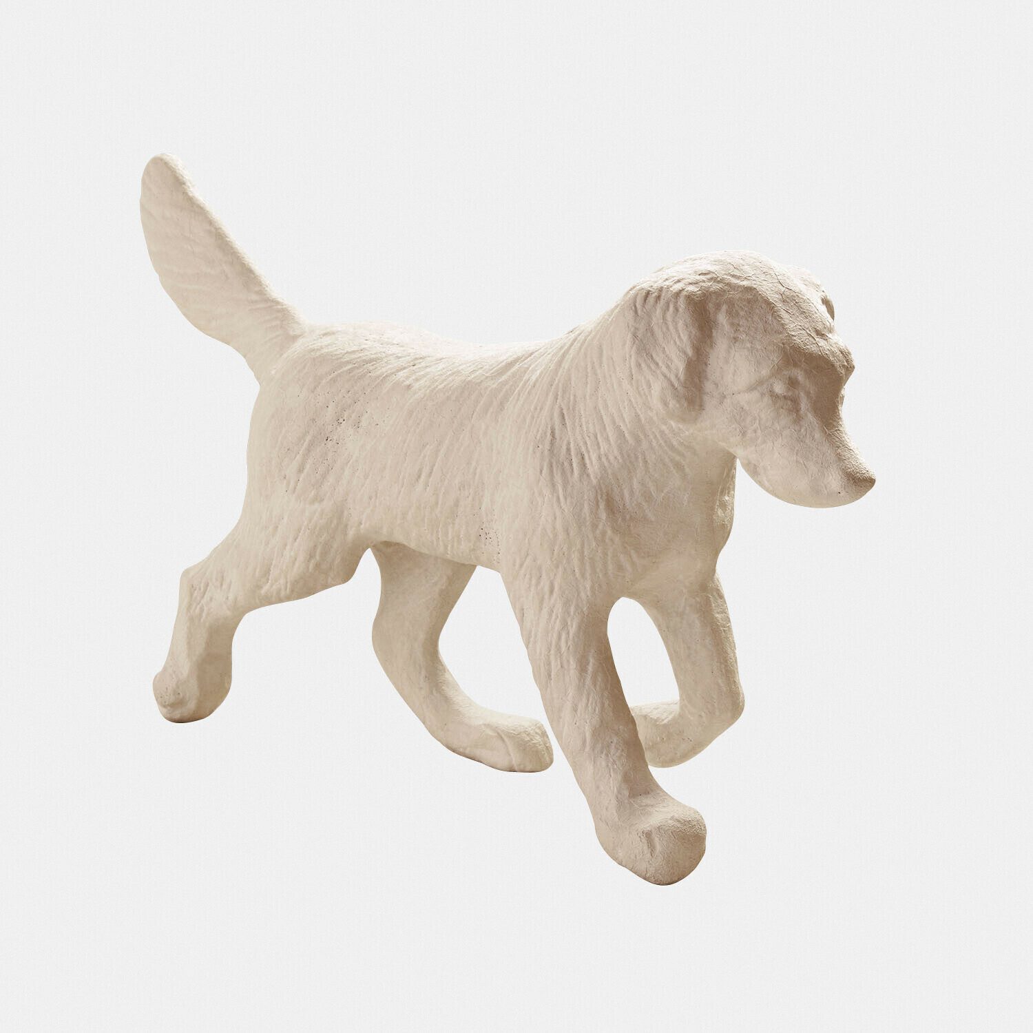 Mirabeau Dekofigur Deko-Hund Wendrel antikweiß