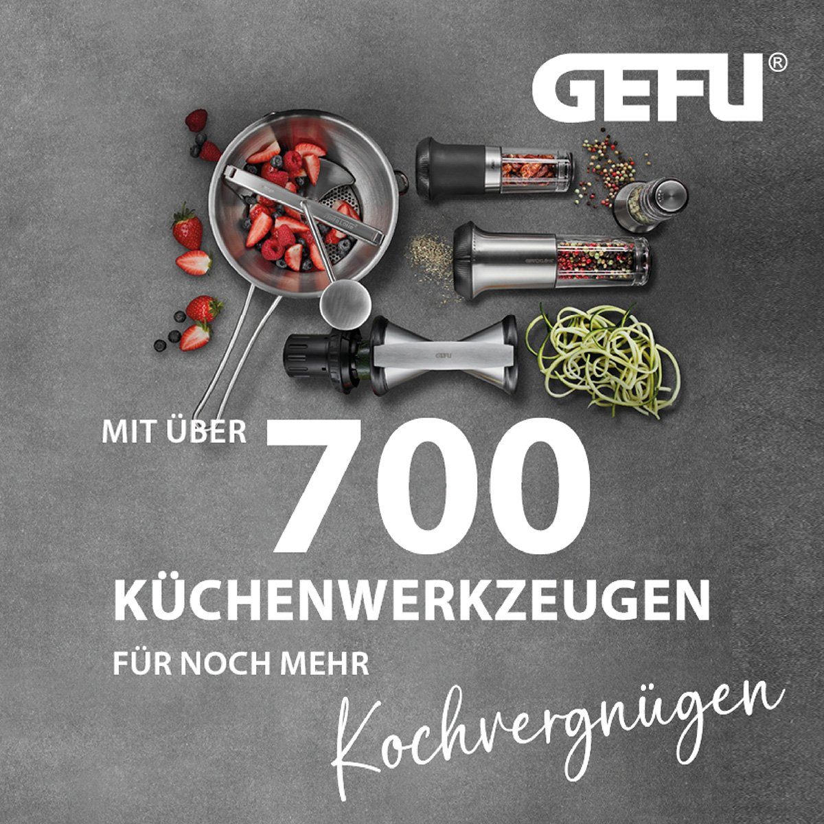 GEFU Trichter Einmachtrichter VERSARE Edelstahl Einfülltrichter