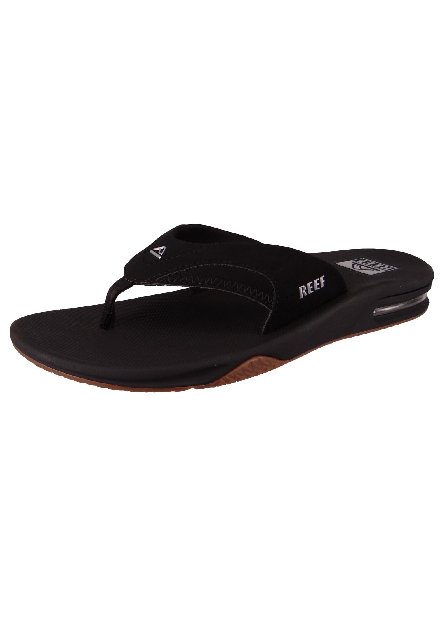 Reef RF002026BLS Fanning Zehentrenner Black/Silver Sandale