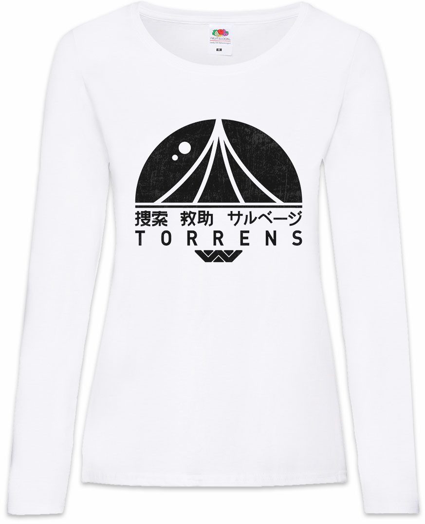 Langarmshirt Torrens A2 Damen Langarmshirt Prometheus USCSS Nostromo Alien Ripley